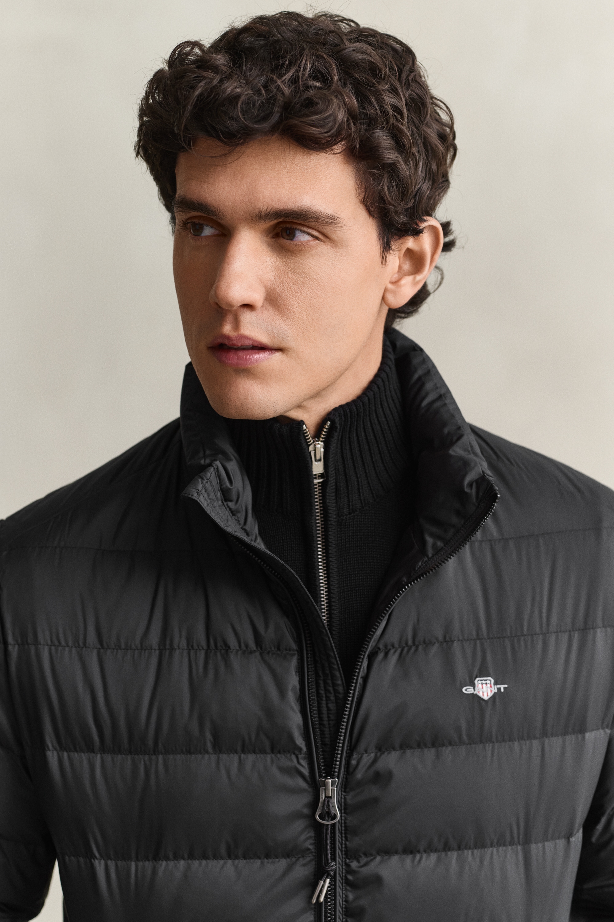 Gant Steppjacke »LIGHT DOWN JACKET« ohne Kapuze Regular fit mit Stehkragen