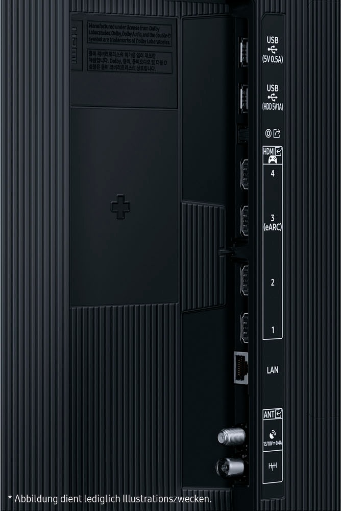 Samsung QLED-Fernseher »GQ85QN70FAU« 214 cm/85 ″ Smart-TV Neo Quantum HDR, 4K AI Upscaling, Gaming Hub, Motion Xcelerator 144Hz