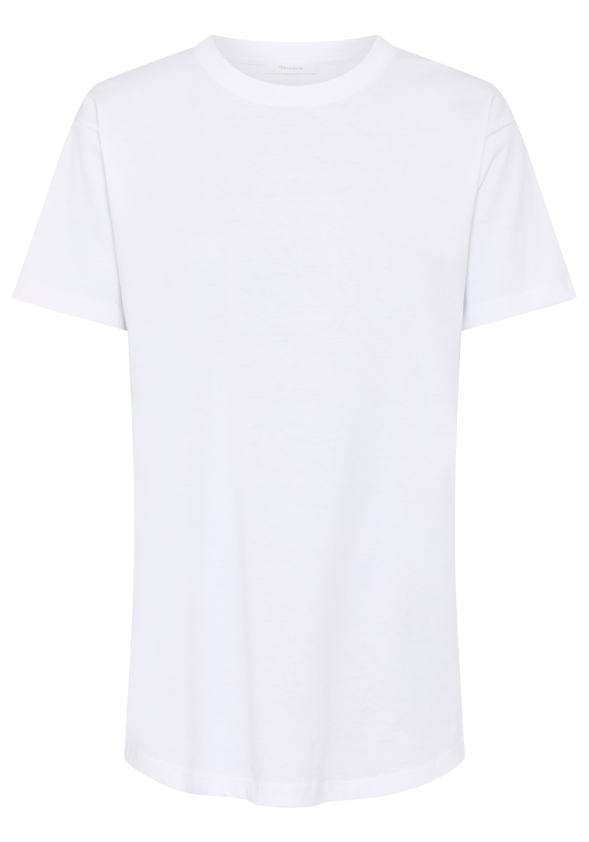 Tamaris Oversize-Shirt in Longform mit abgerundetem Saum