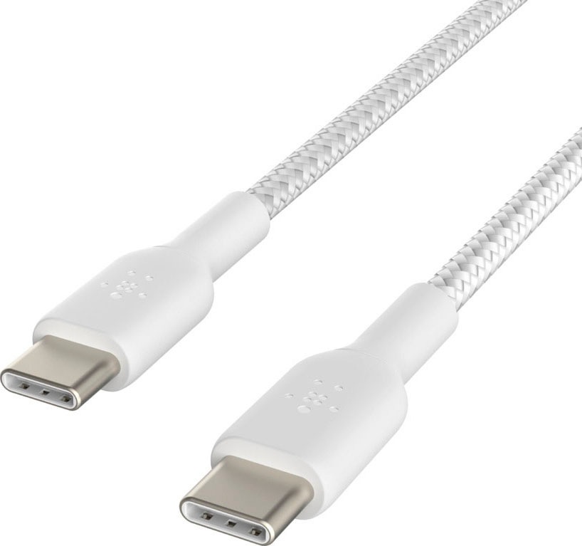 Belkin USB-Kabel »BOOST↑CHARGE™ Braided USB-C to USB-C Cable«, USB-C, USB-C, 100 cm