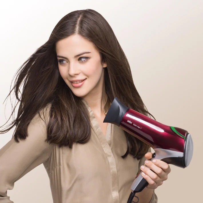 Braun Ionic-Haartrockner »Braun Satin Hair 3 Color 7 mit Technologie W, Jahren XXL Colour Garantie Saver«, 2200 Saver