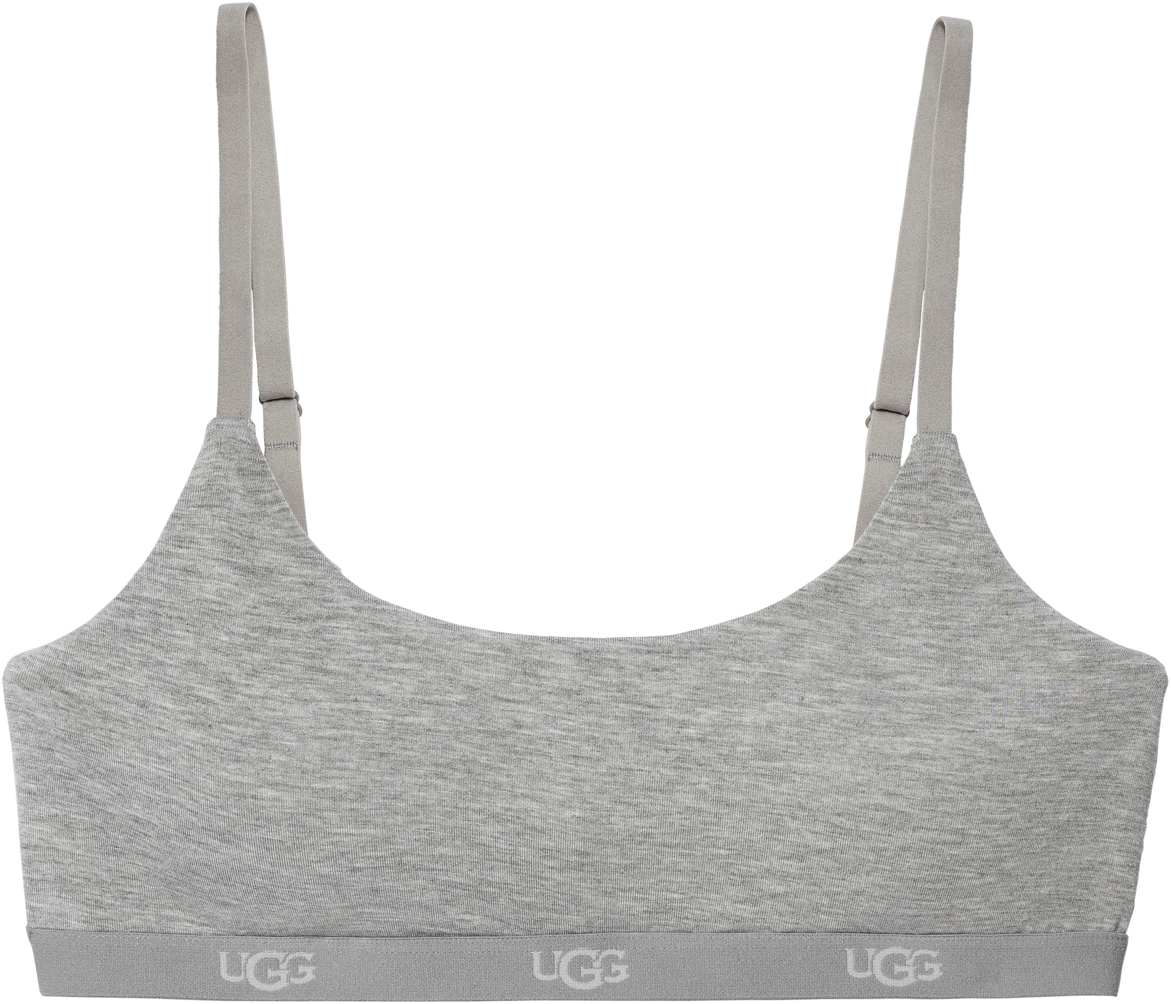 UGG Bralette »Estella Bralette«, Satinband mit Markenlogo