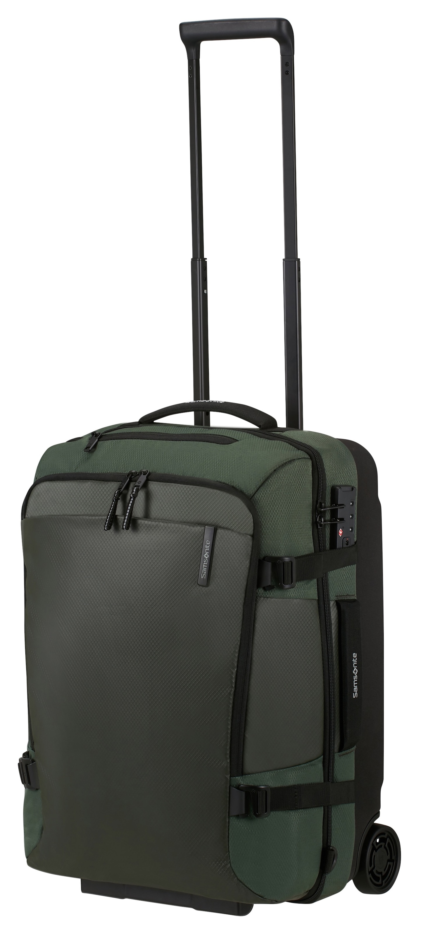 Samsonite Reisetasche »ARMOX, 55 cm«, Duffle mit Rollen TSA-Schloss Packgurte Trolley-Gestänge