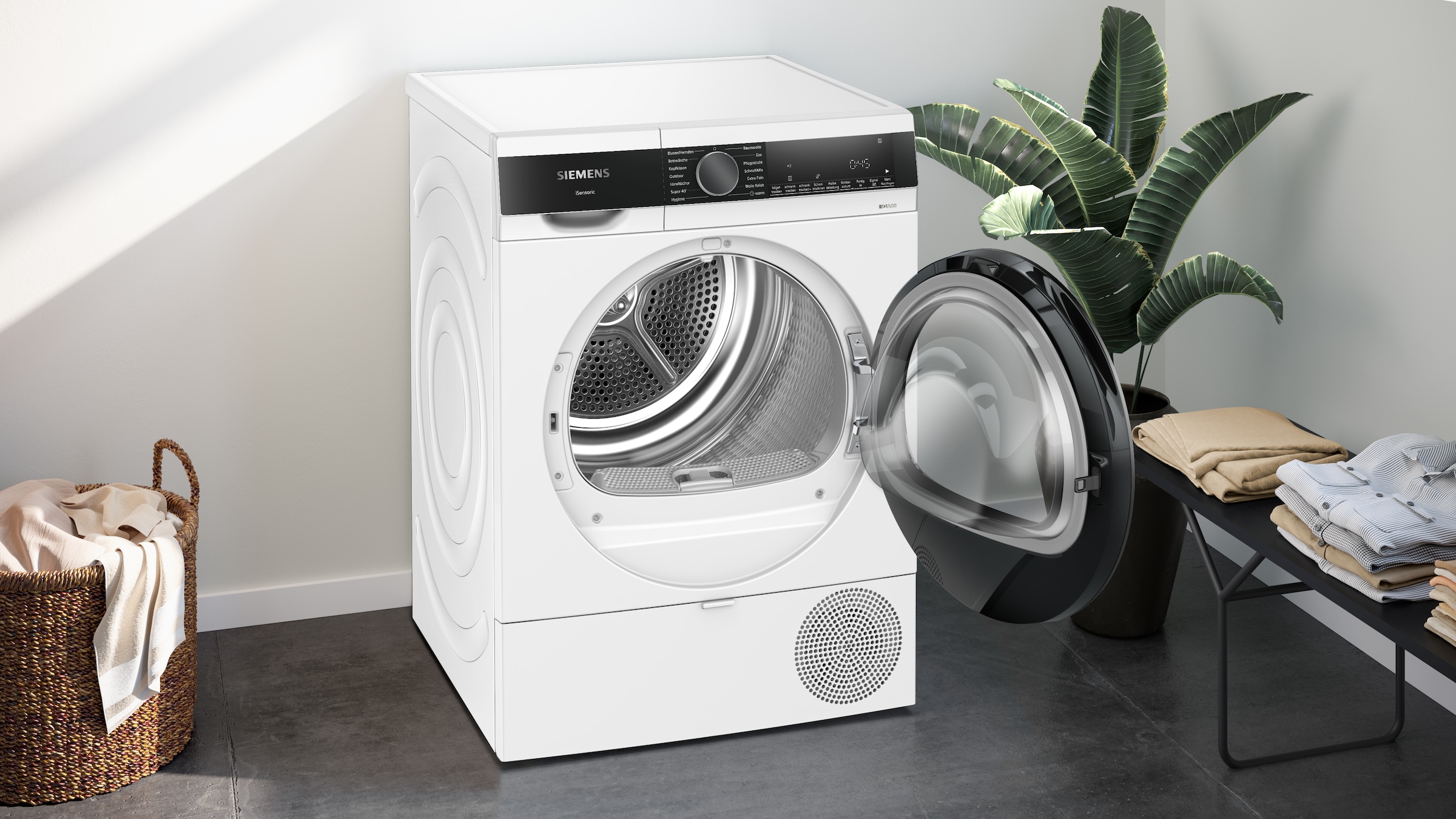SIEMENS Wärmepumpentrockner »WQ33G2D41« iQ500