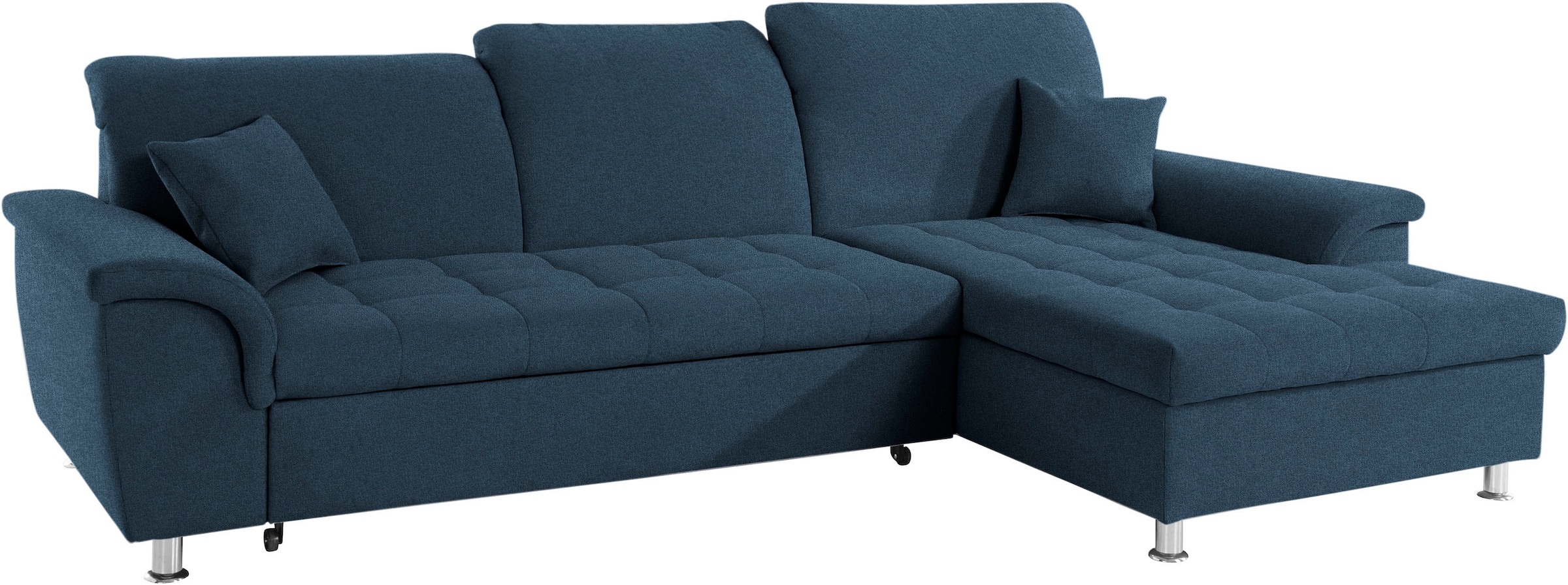 DOMO collection Ecksofa »Franzi L-Form«, wahlweise mit Kopfteilverstellung (dann Tiefe: 170 cm)