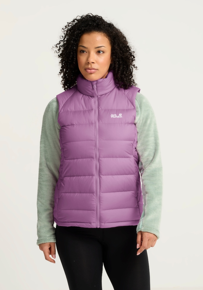 Jack Wolfskin Daunenweste »WILD PASS DOWN VEST W RDS« Daunenweste, warm, wind- und wasserabweisend