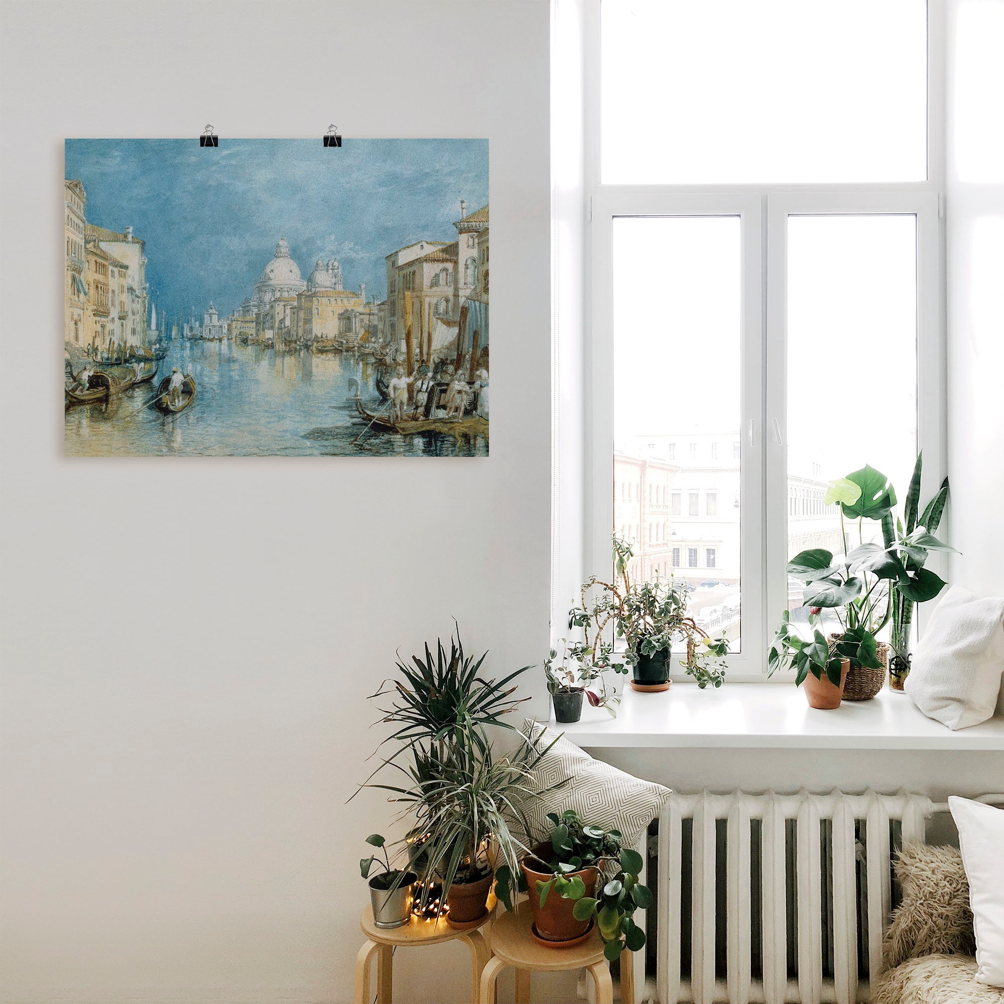 Artland Wandbild »Venedig, Canale Grande.«, Italien, (1 St.), als Leinwandbild, Poster in verschied. Größen