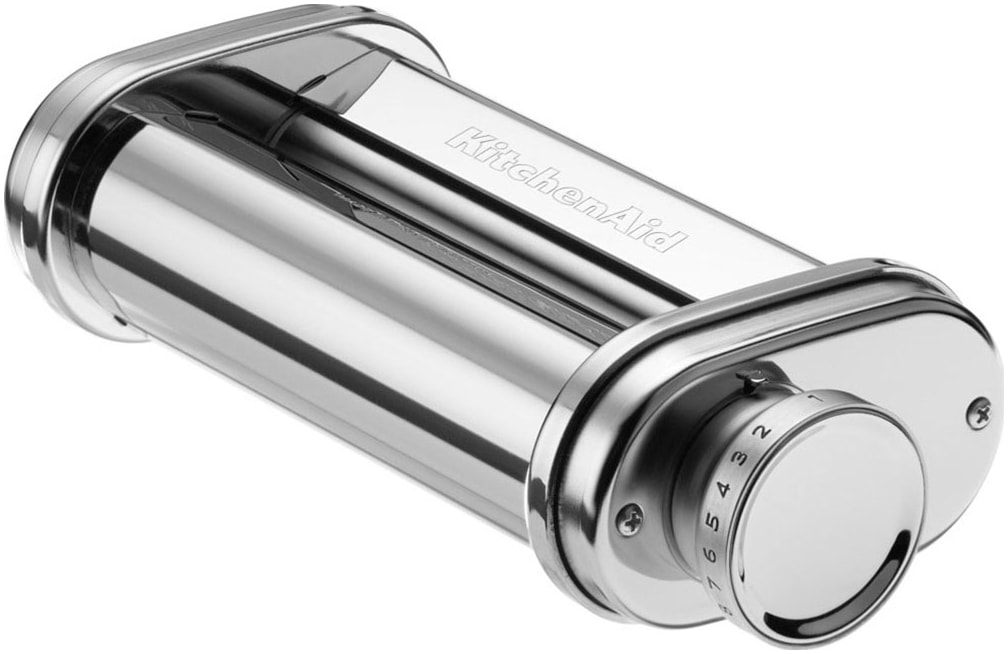 KitchenAid Küchenmaschine »5KSM125EOB«, mit Gratis Glasschüssel+3 Nudelvorsätzen