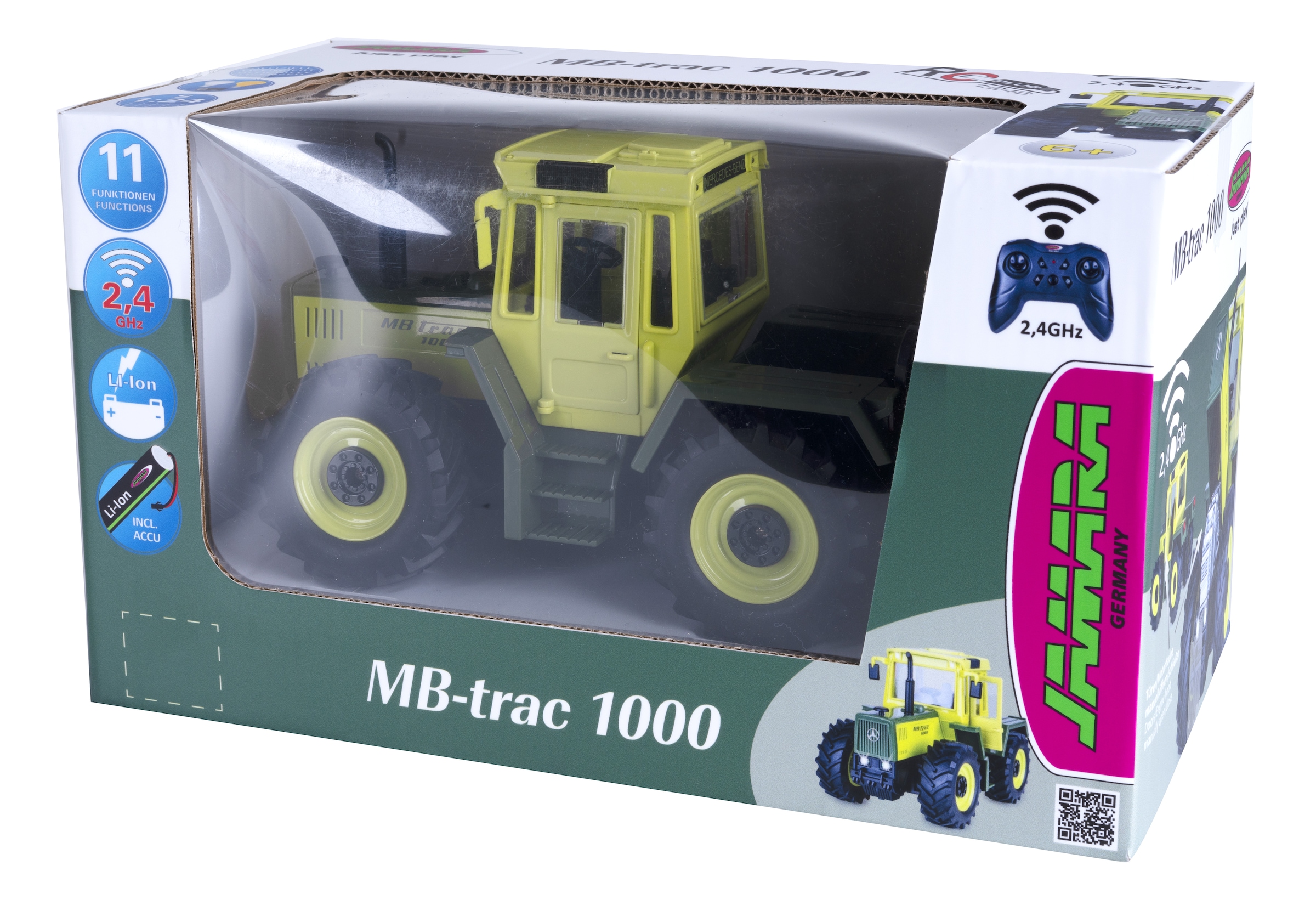 Jamara RC-Auto »Mercedes-Benz MB-trac 1000 1:24S-Plug 2,4 GHz«