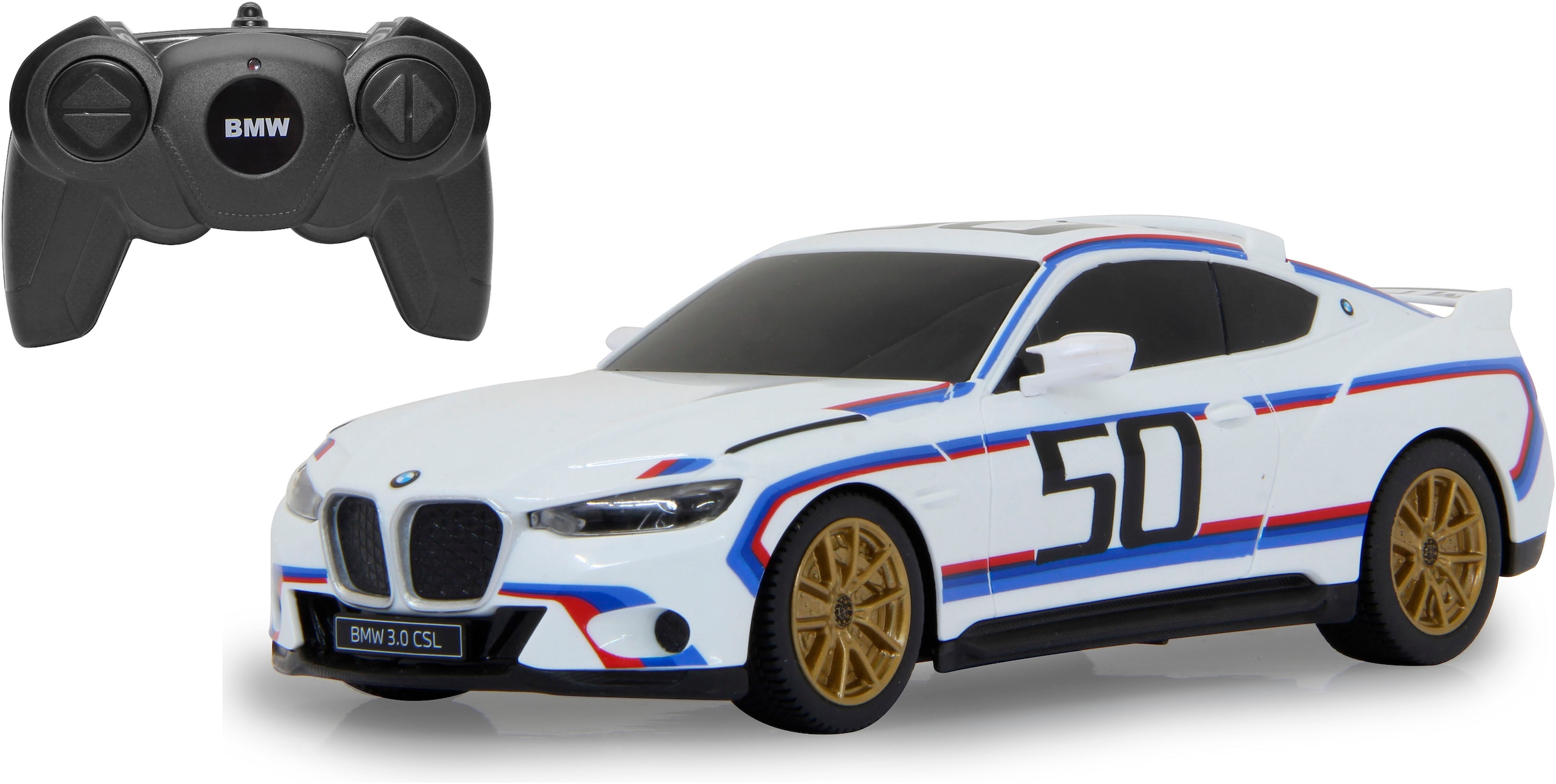 RC-Auto »BMW 3.0 CSL 1:24 weiß 2,4GHz«