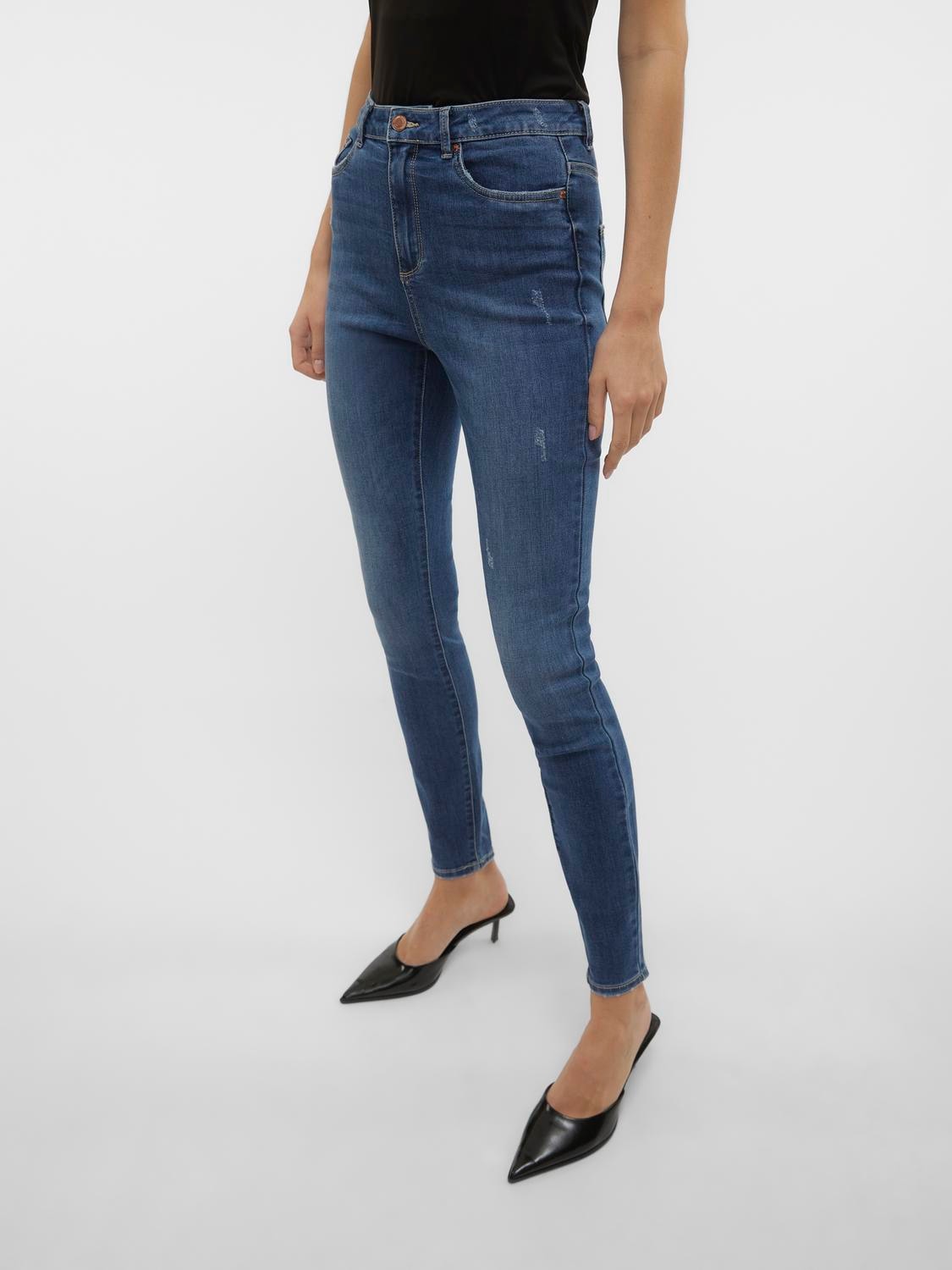 Skinny-fit-Jeans »VMSOPHIA HR SKINNY JEANS GU3288 GA NOOS«