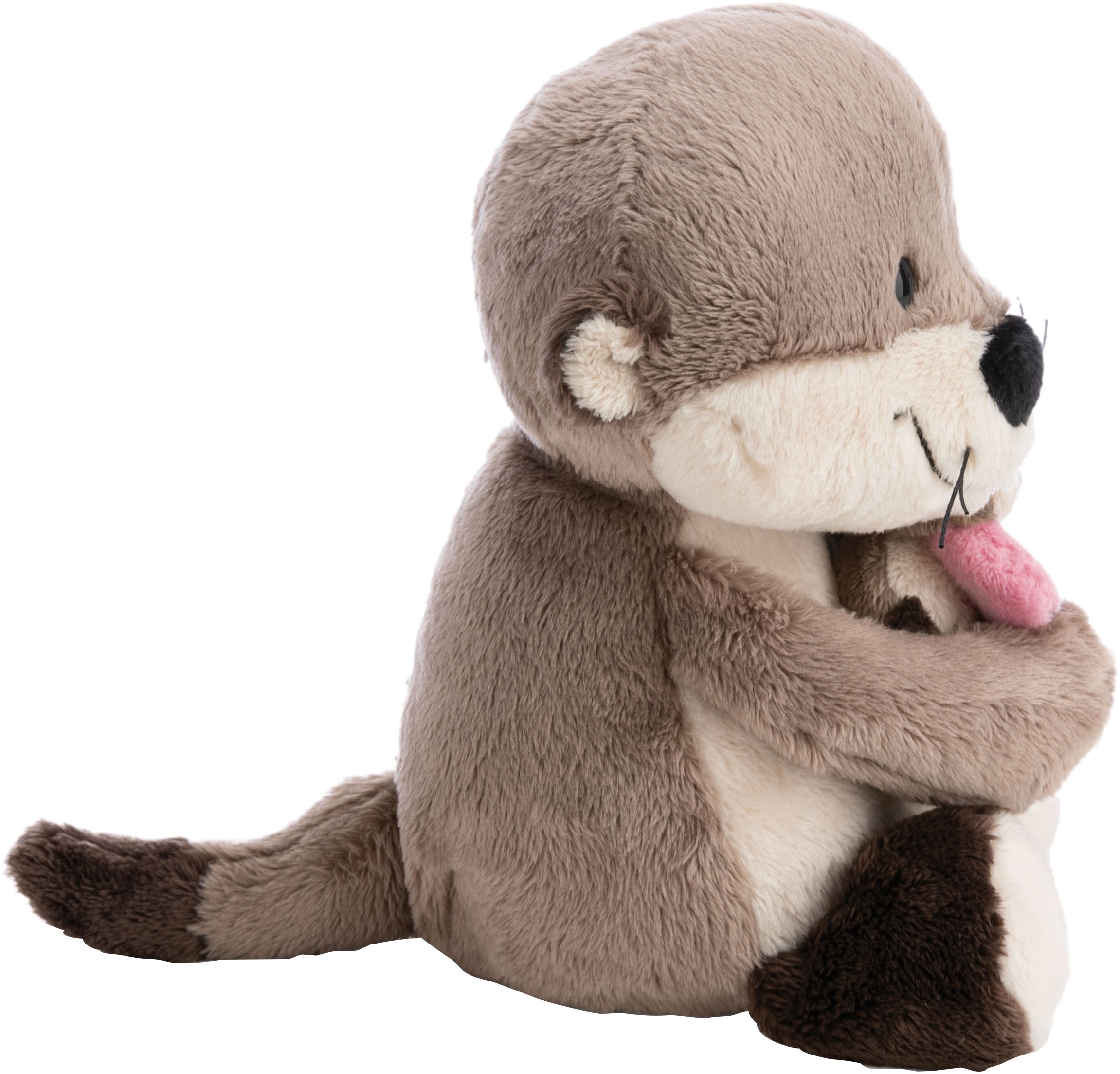 Nici Kuscheltier »Little & Me, Otter 20 cm mit Kind 6 cm« 2in1: Kuscheltier Mama mit Kuscheltier Baby
