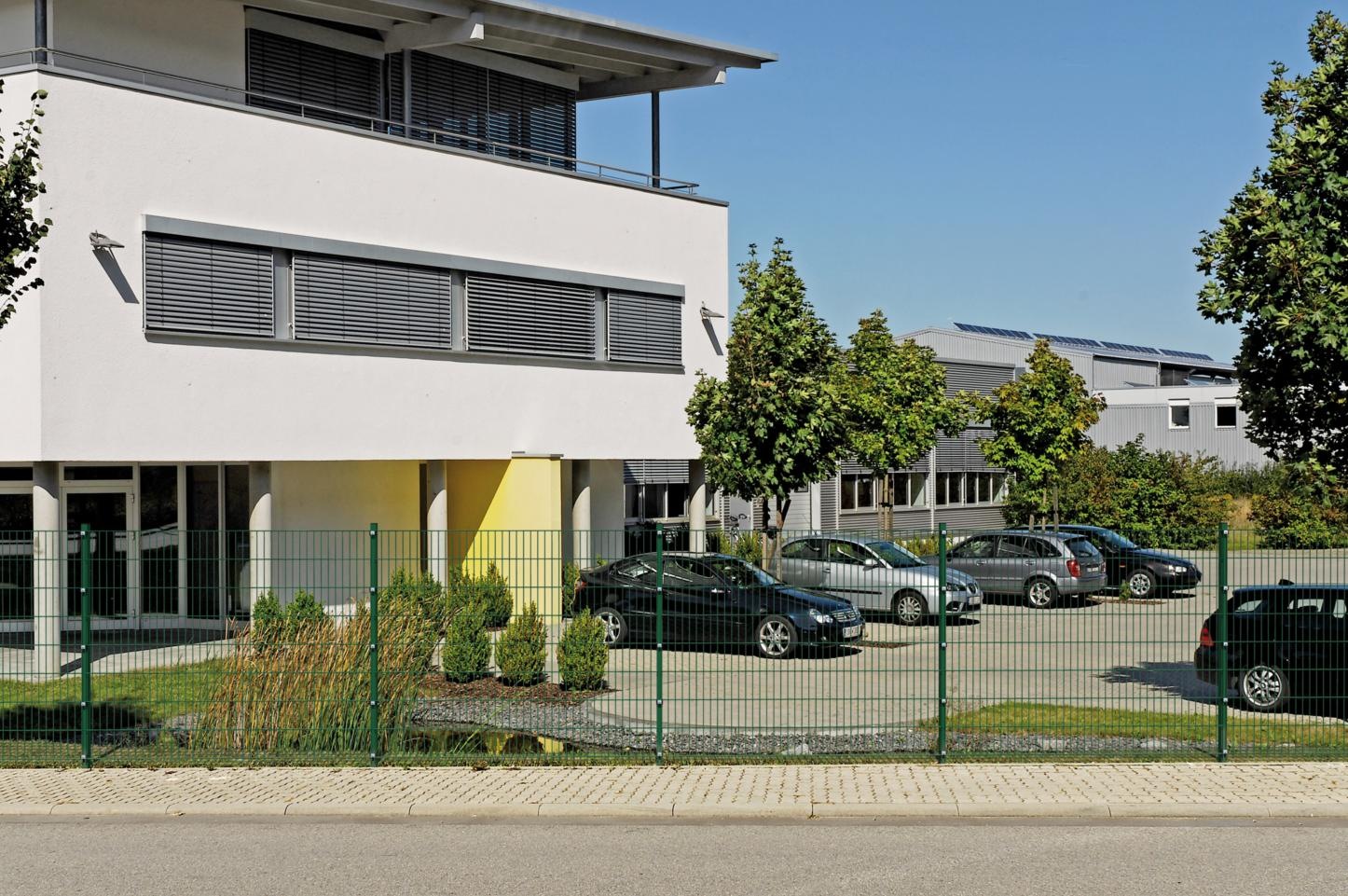 Alberts Zaunpfosten »60x40 mm für Doppelstabmattenzaun« 147,5 cm, zur Befestigung mit Einschlag-Bodenhülse oder Pfostenträger