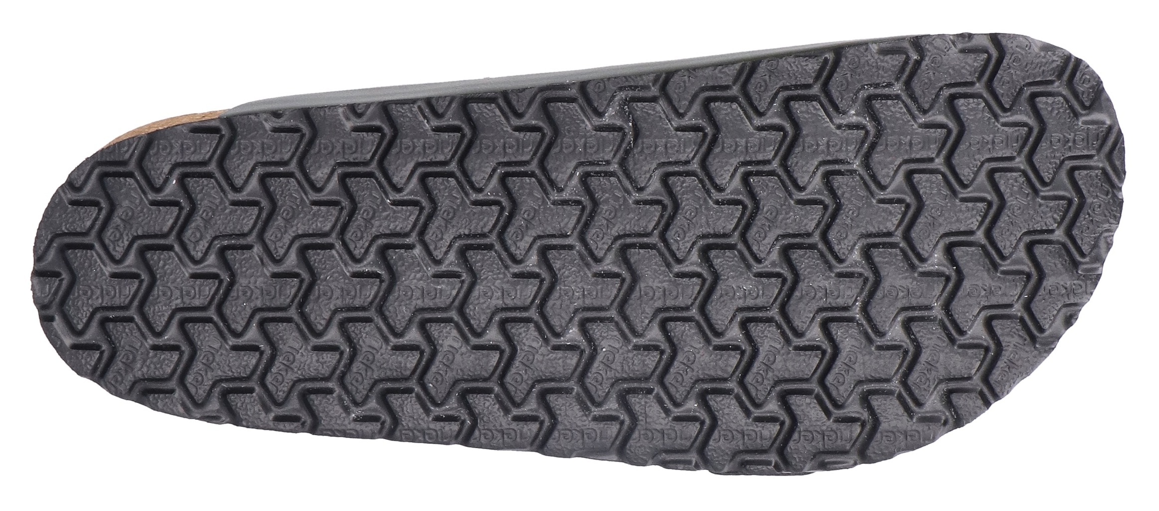Rieker Pantolette, Sommerschuh, Schlappen, Hausschuh, mit zwei Schnallenverschlüsse