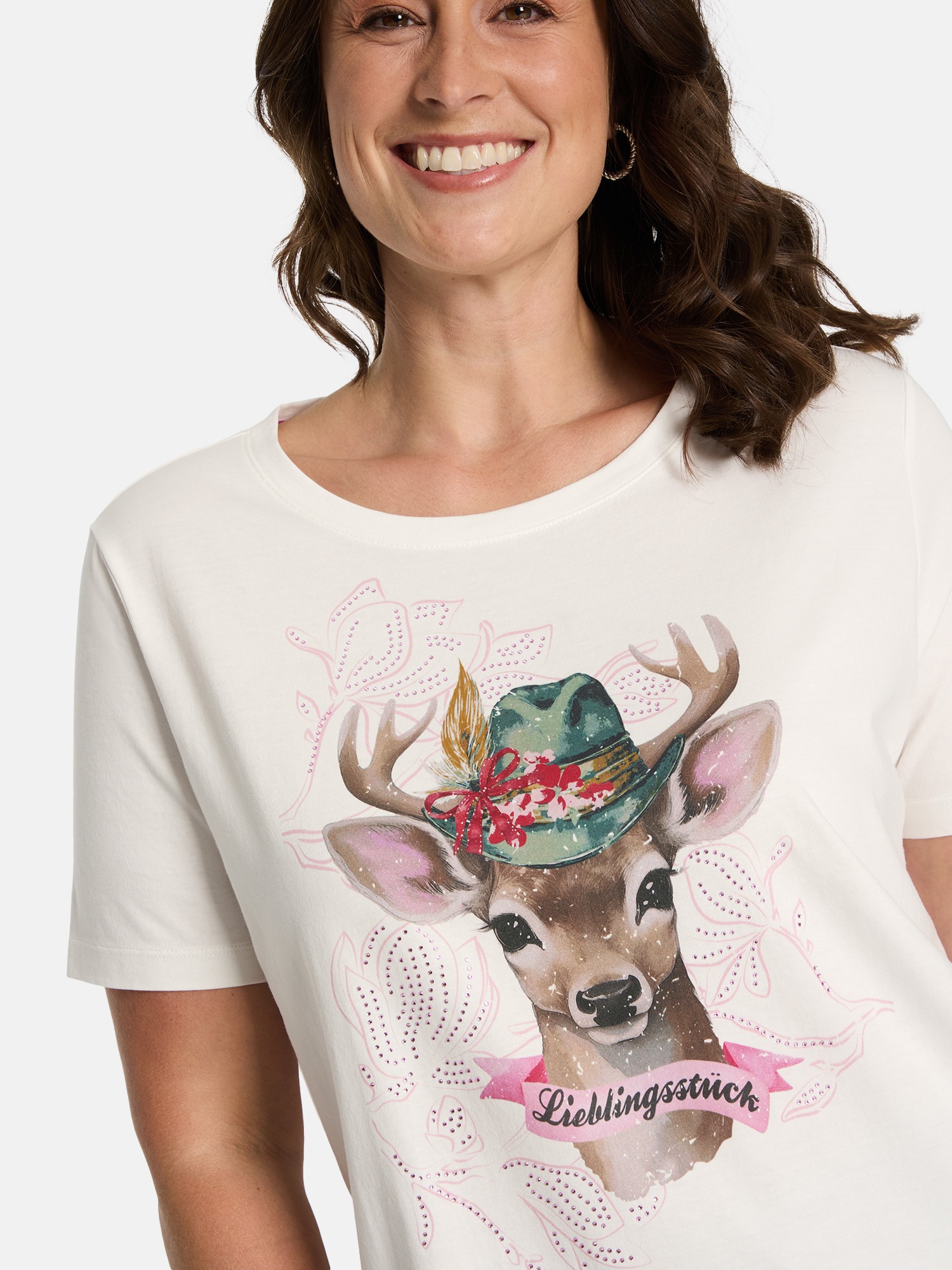 Lieblingsstück Rundhalsshirt »Cara« mit Frontprint