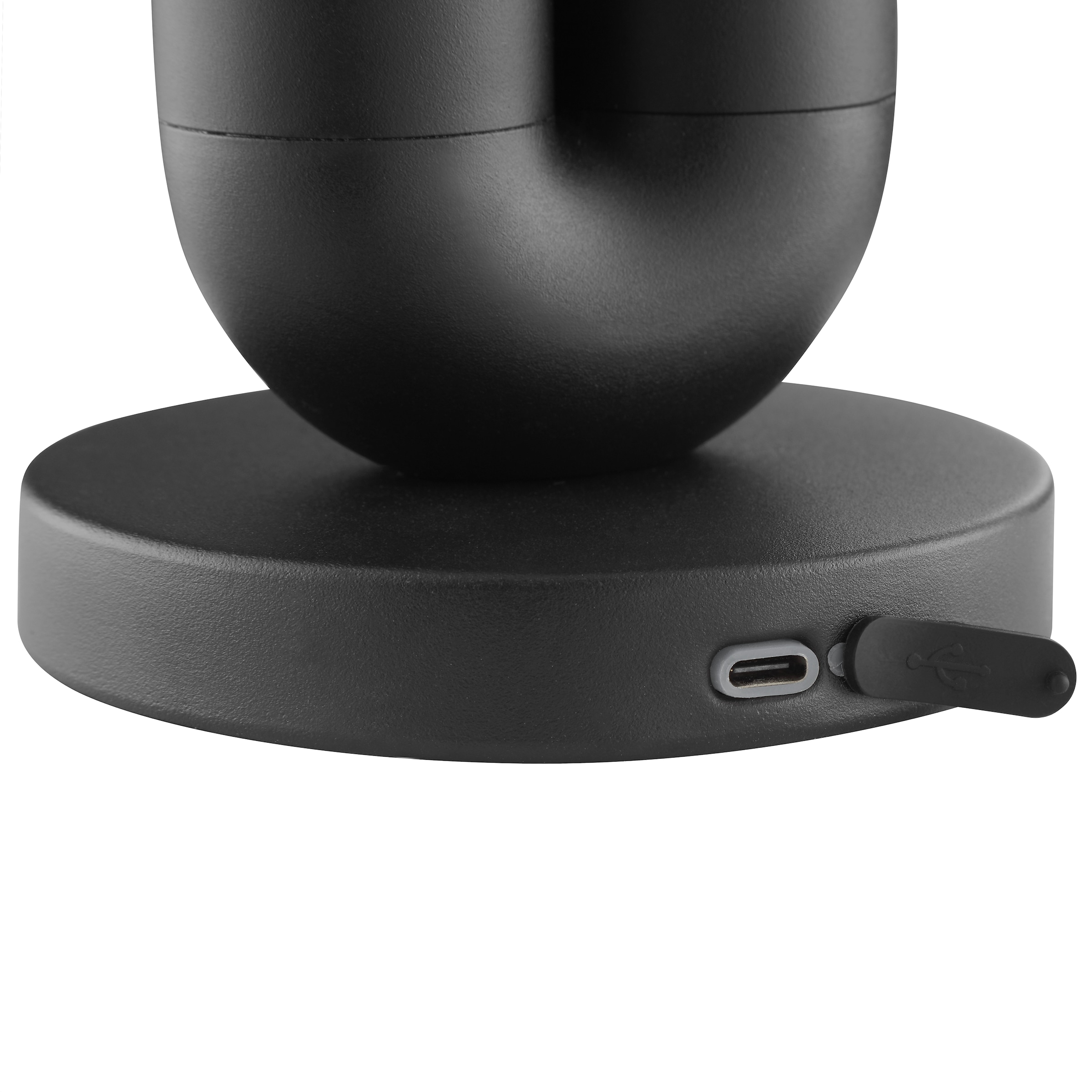OTTO home LED Tischleuchte »Lynett - Akku Tischlampe, Blumenvase integriert« LED-Modul 1 Stk. Warmweiß inkl. Vase, Akkulampe, wireless charging, 27 cm, kabellose Lampe, Deko