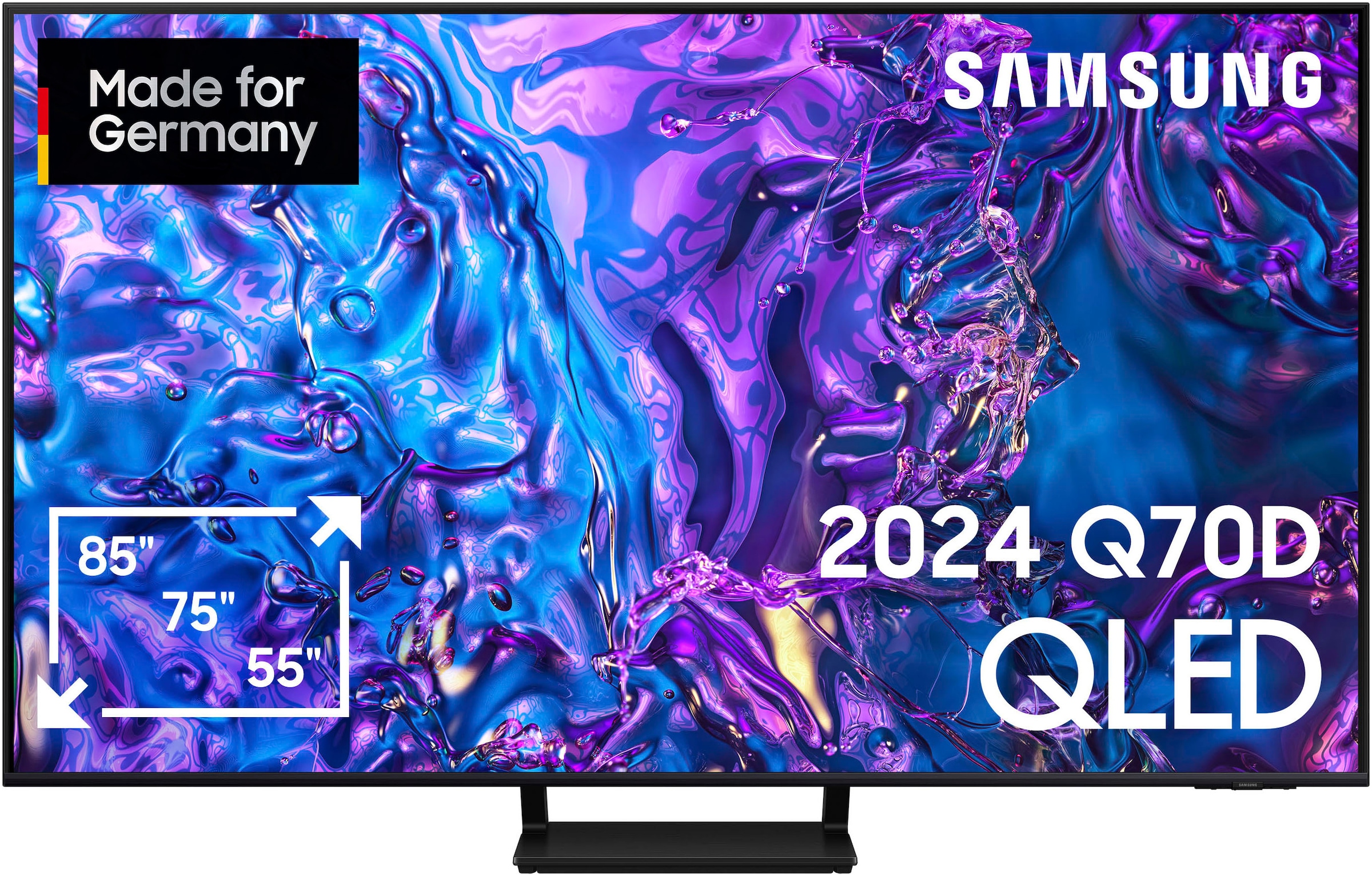 QLED-Fernseher, 163 cm/65 Zoll, 4K Ultra HD, Smart-TV, Neural Quantum 4K AI Gen2...