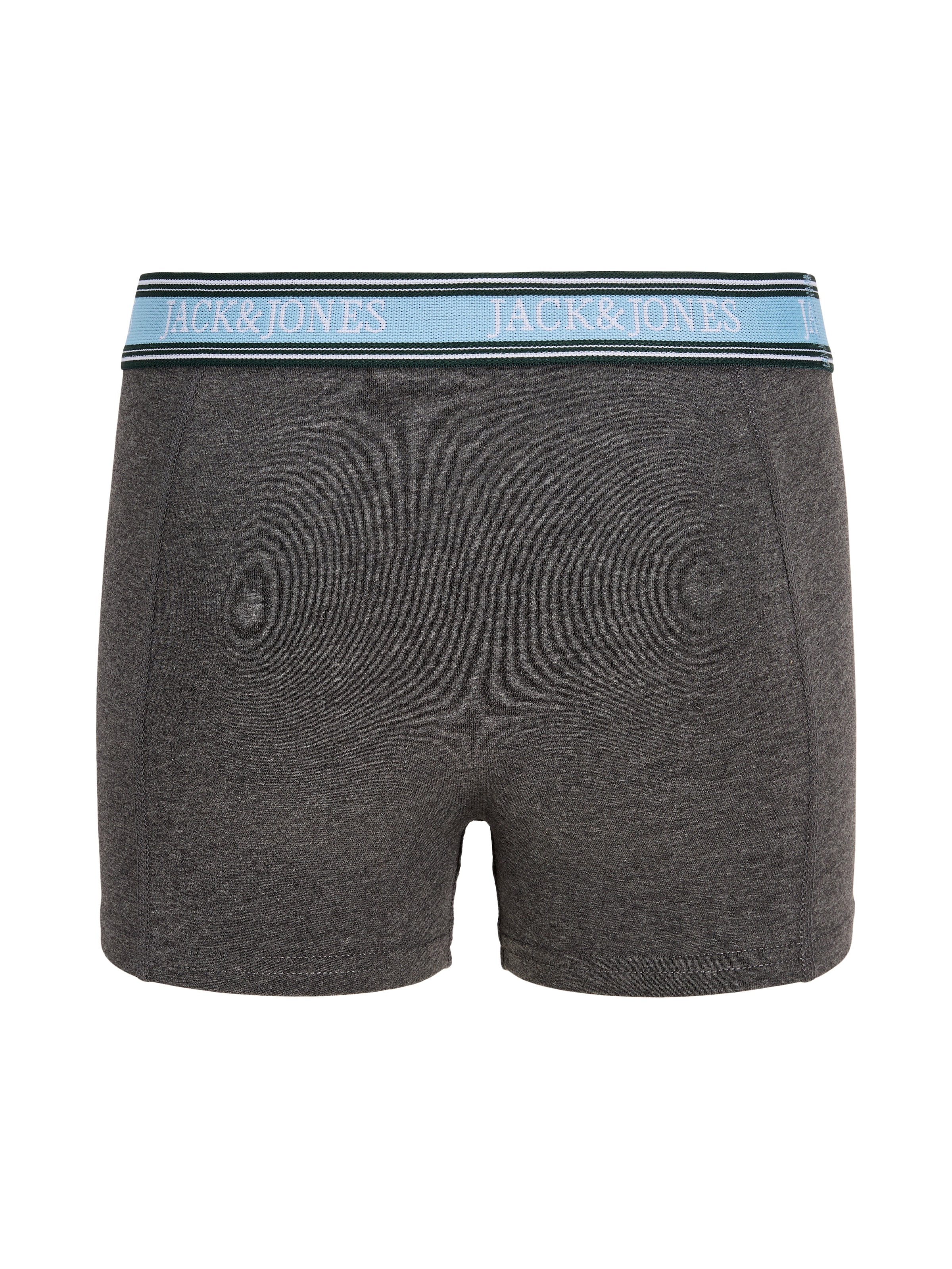 Jack & Jones Junior Trunk »JACFAZE SOLID TRUNKS 5 PACK JNR BTS« Packung, 5 Stk. Baumwollmischung, elastisches Bündchen
