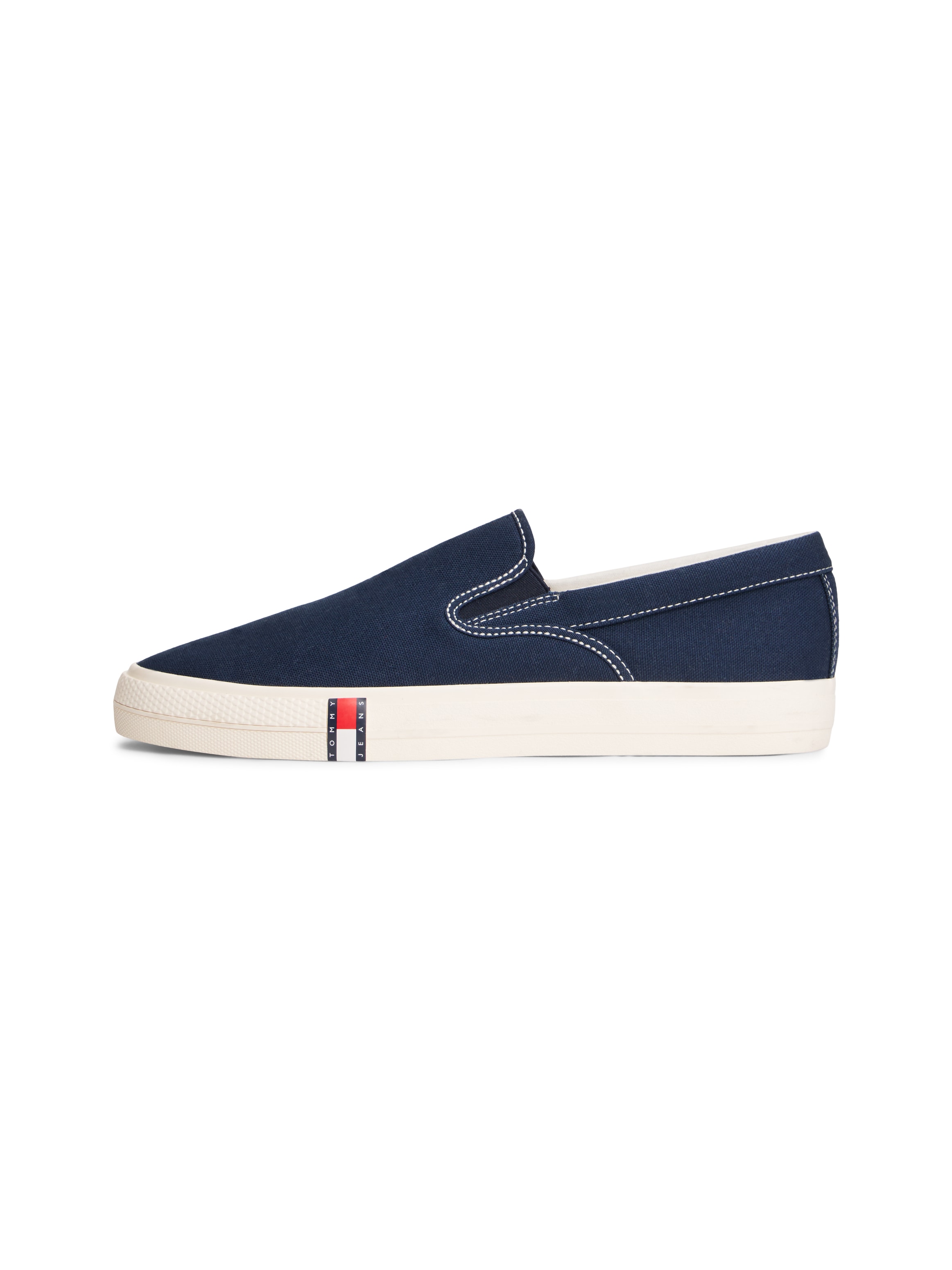 Tommy Jeans Slipper »ARCHIVE VULC. Y2K  SLIP ON«  Freizeitschuh, Halbschuh, Slipper mit beidseitigem Stretcheinsatz