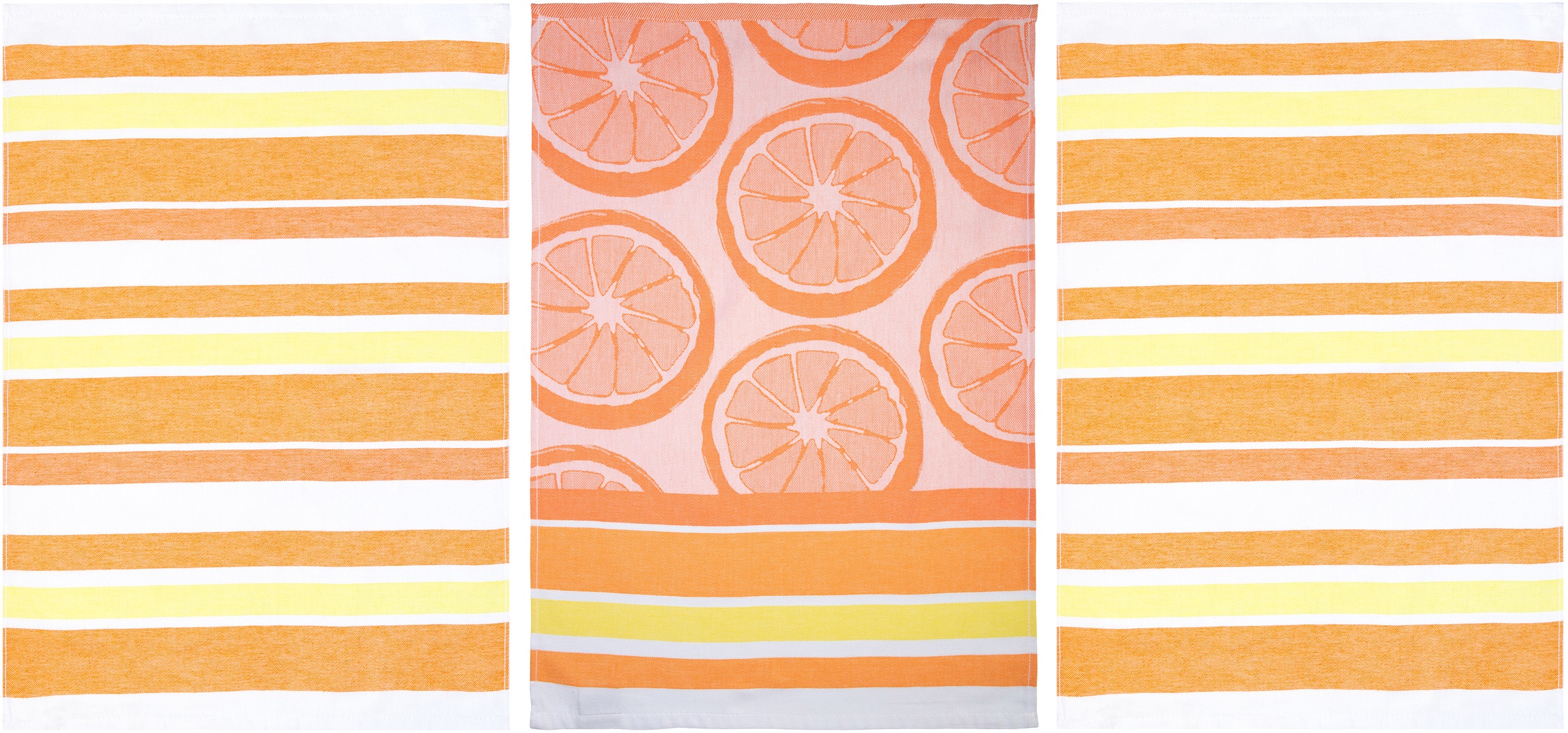 stuco Geschirrtuch »Summer Fruits Orange«, (Set, 3 tlg., 1x Geschirrtuch... kaufen
