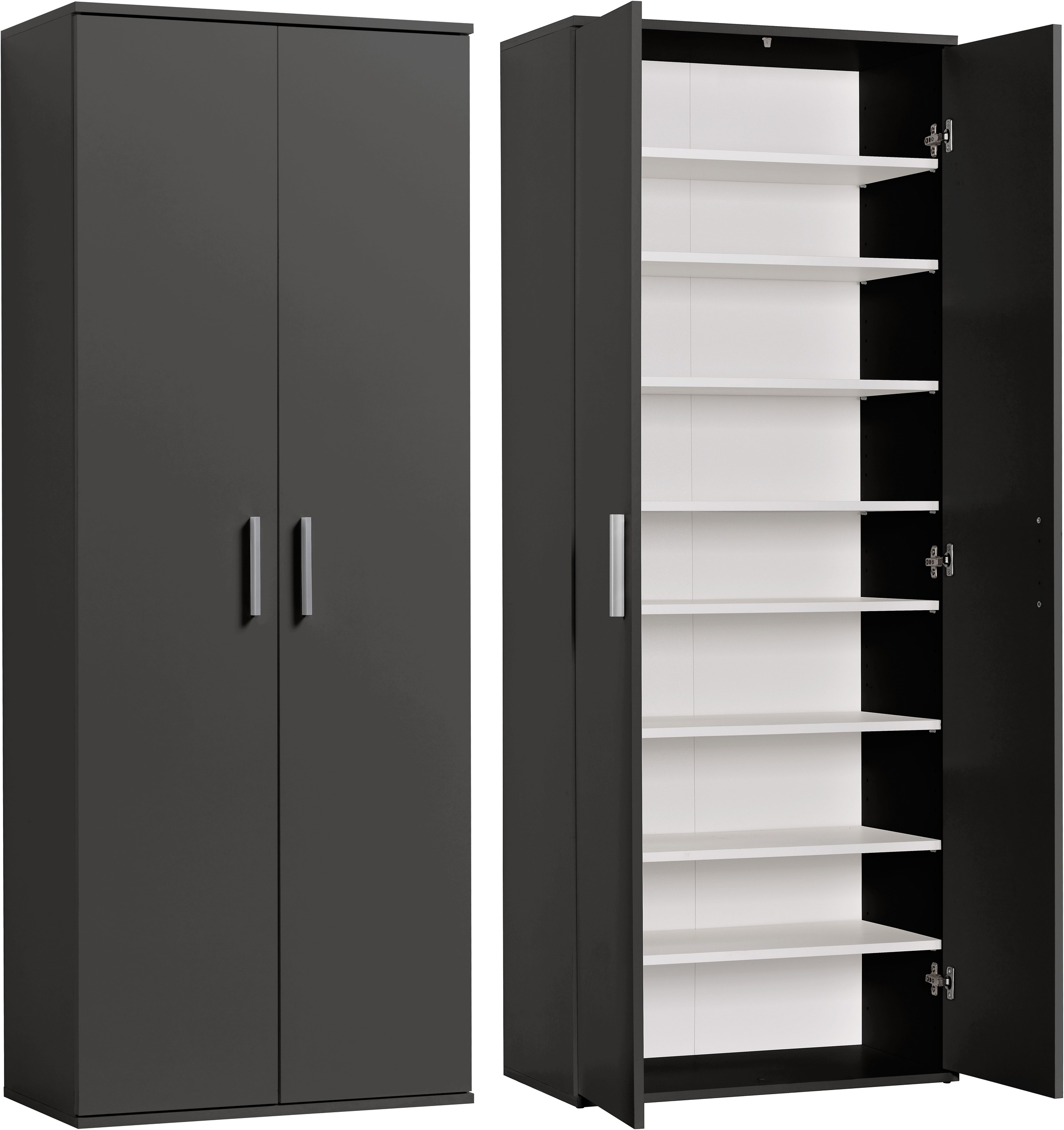 Procontour Schuhschrank »Schrank Clara BESTSELLER!«, (OTTOs Choice), Höhe 167cm, mit variabel verstellbaren Einlegeböden