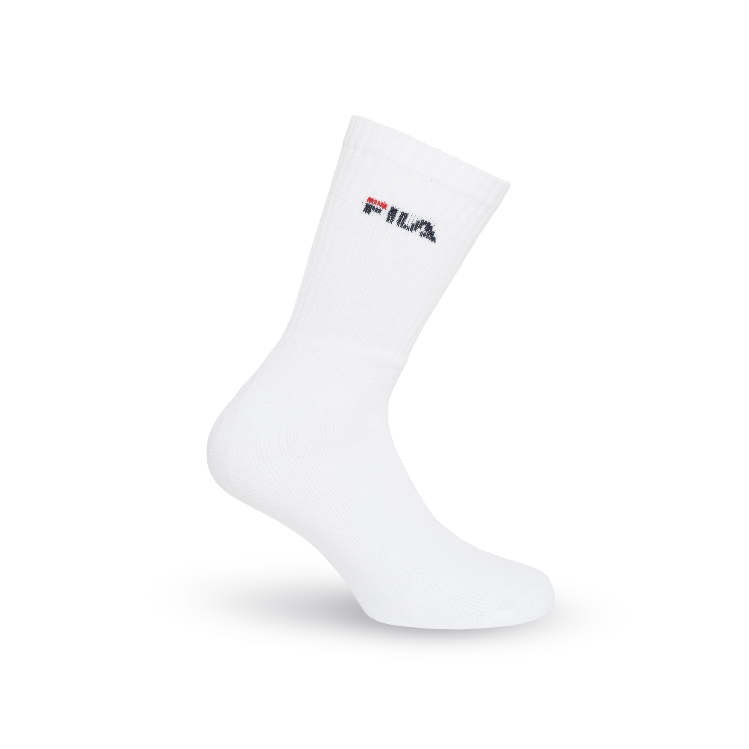 Fila Sportsocken »UNISEX CREW TENNIS FULL TERRY SOCKS«, (3 Paar), mit dezentem Logoschriftzug