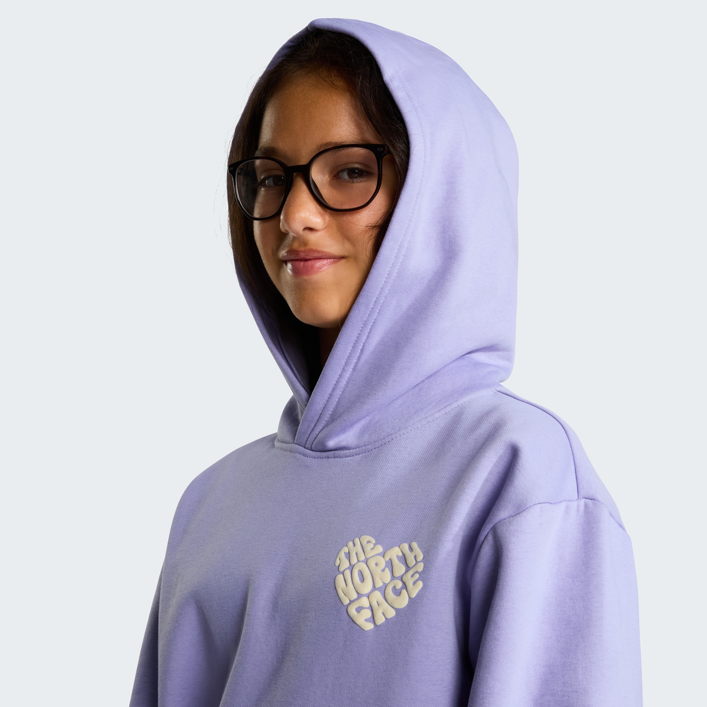 The North Face Kapuzensweatshirt »TEEN G BRAND PROUD RELAXED HOODIE  - GRA«, für Jugendliche, mit Kapuze, in normaler Länge
