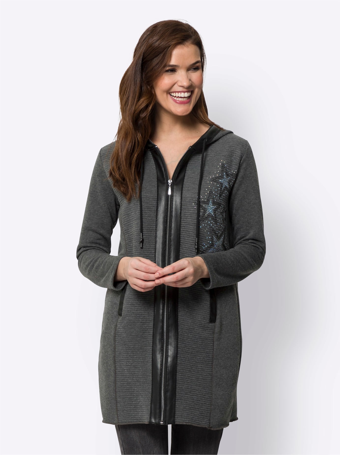 heine Shirtjacke »Sweatshirtjacke«, (1 tlg.)