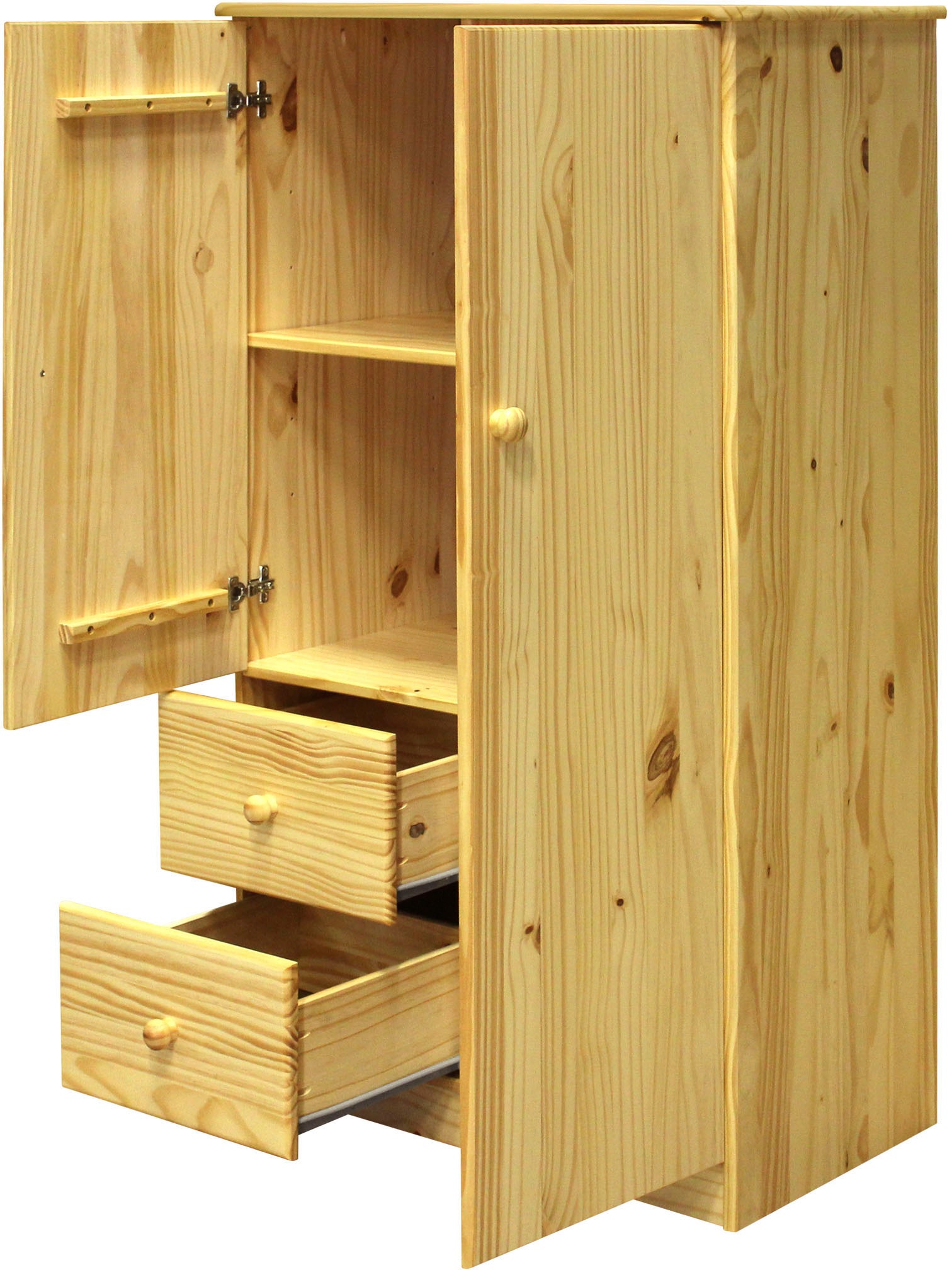 Home affaire Kleiderschrank, (1 St.), Schubladen mit Metallschienen