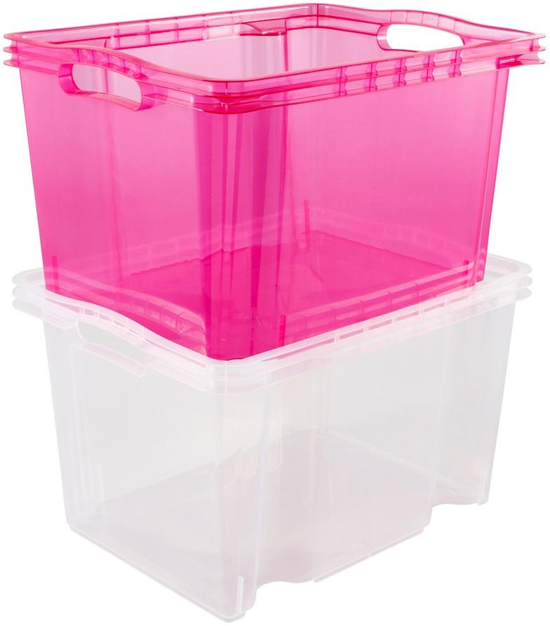 keeeper Organizer »franz«, (Set, 4 St.), Aufbewahrungsbox, 13,5 L, hochwertiger Kunststoff