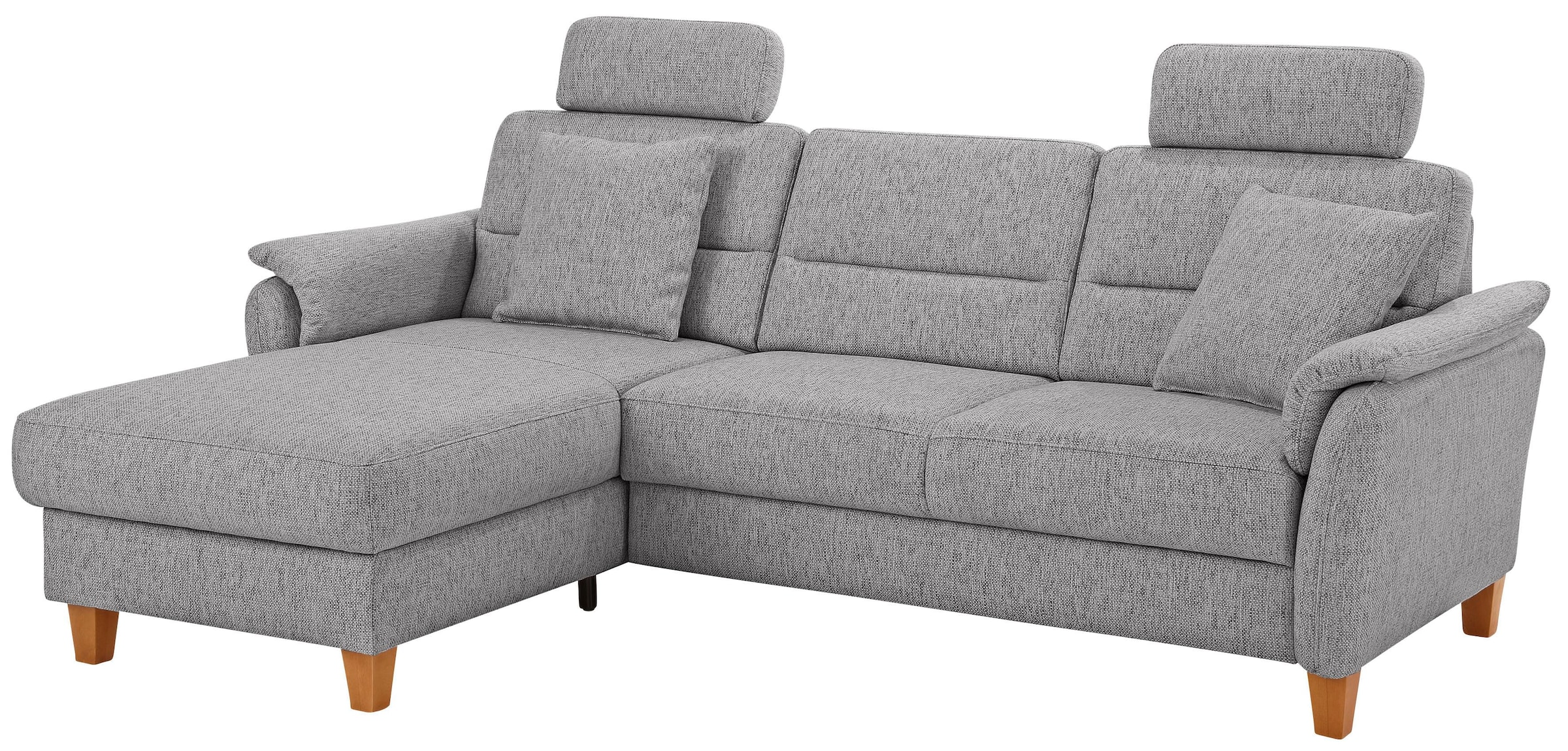 Home affaire Ecksofa »Palmera L-Form«, Federkern, wahlweise mit Bettfunktion und mit/ohne Bettkasten