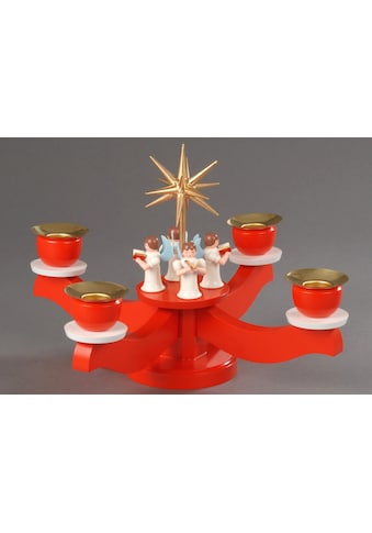 Adventsleuchter »Weihnachtsdeko rot«