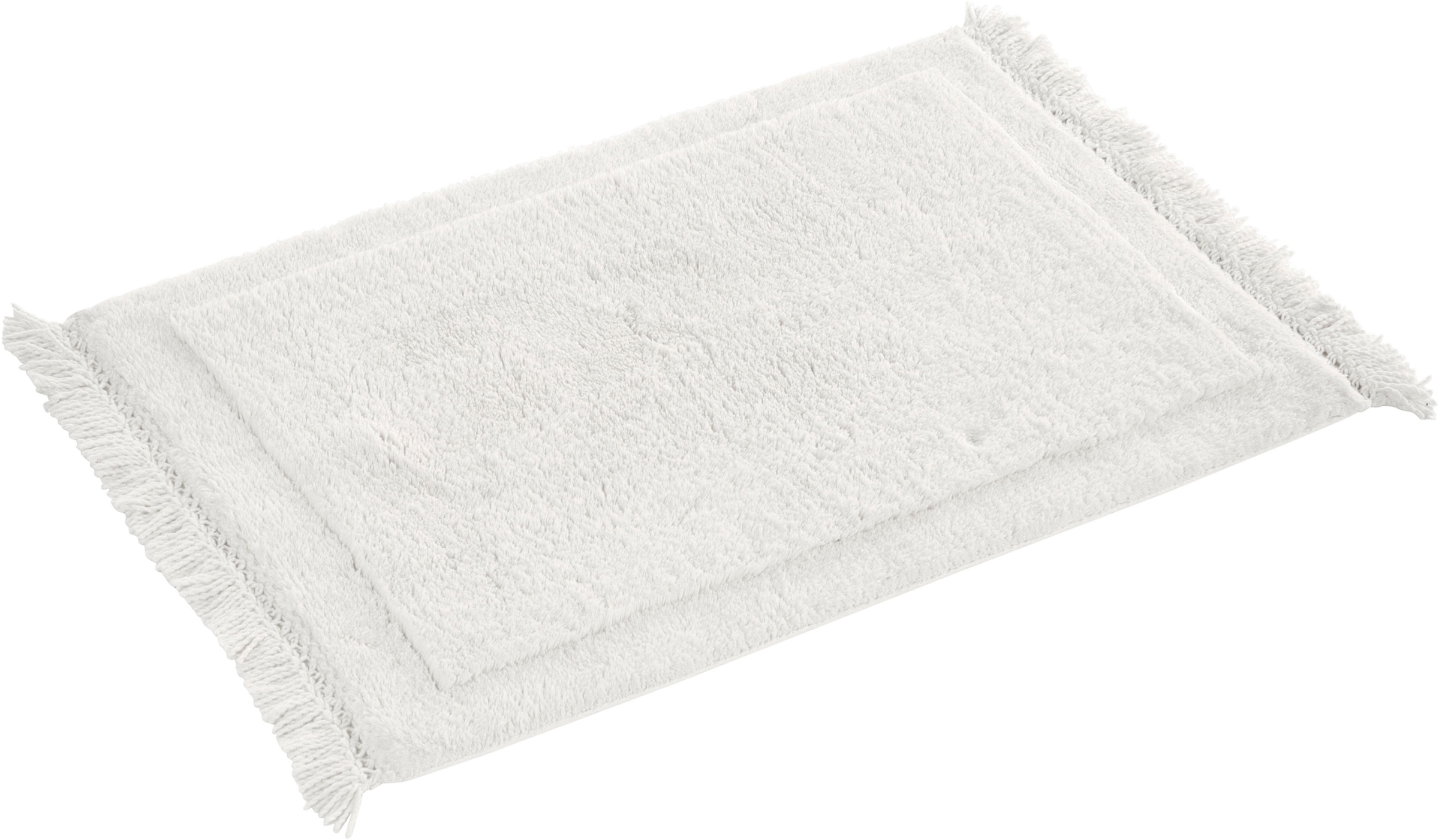 LeGer Home by Lena Gercke Badematte »Tamsin, Badvorleger, Badezimmer Teppich« Höhe 20 mm fußbodenheizungsgeeignet | strapazierfähig mit Fransen, Badteppich, Badematte, Baumwolle