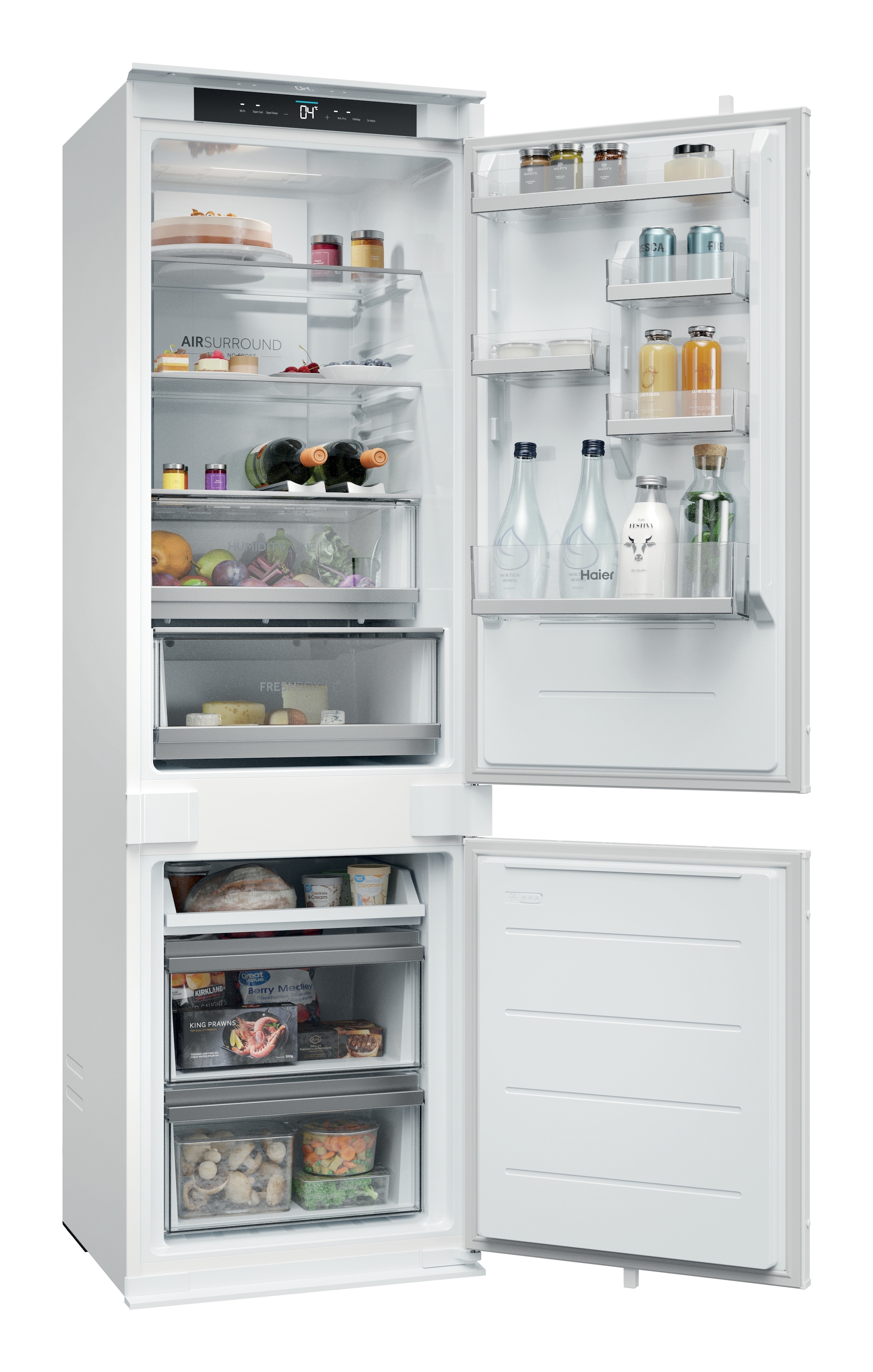 Haier Einbaukühlgefrierkombination »HBQW5518E« 177,2 cm hoch 54 cm breit