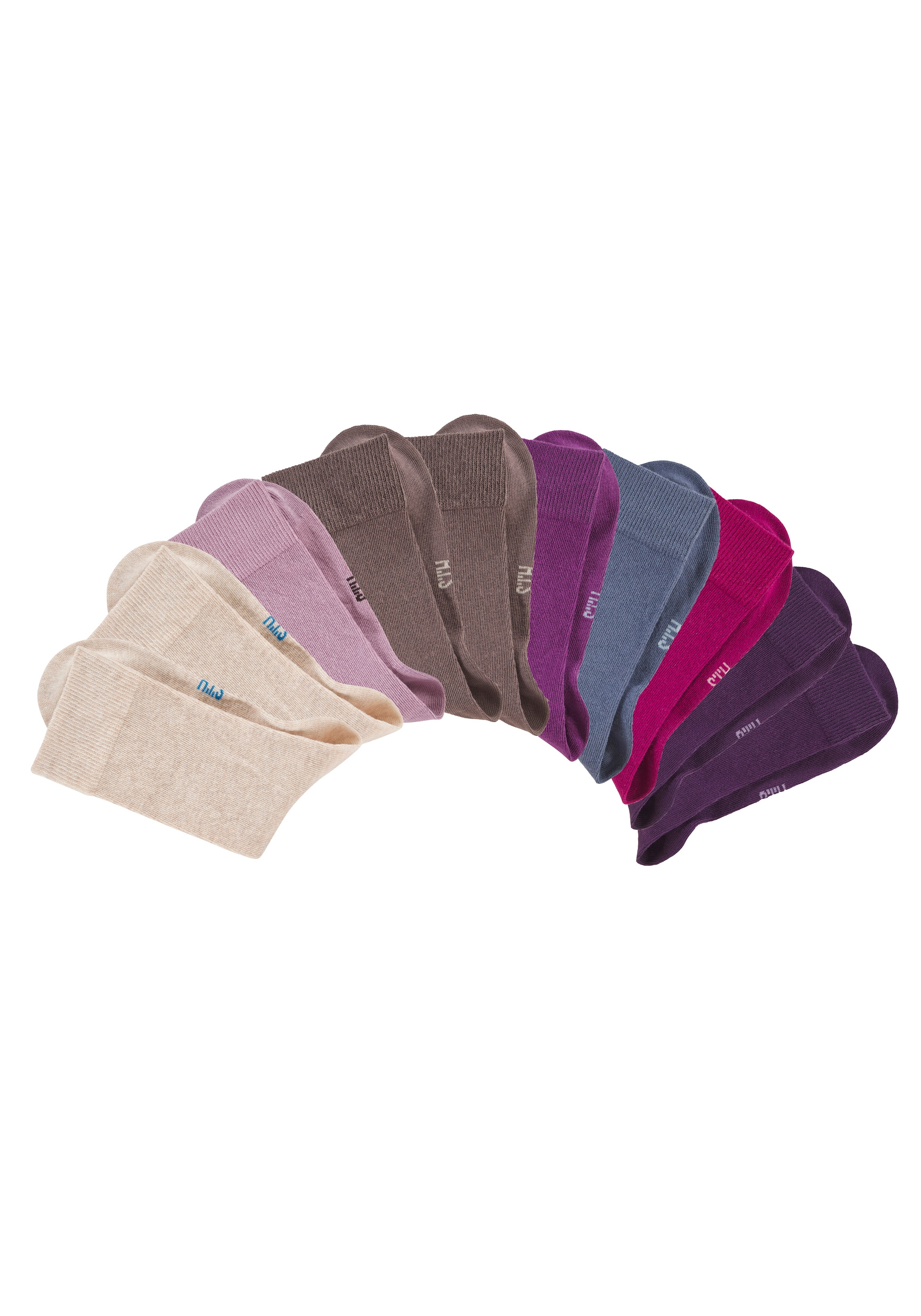 H.I.S Basicsocken Packung, 20 Paar tlg. zwei Längen im Kombi Pack