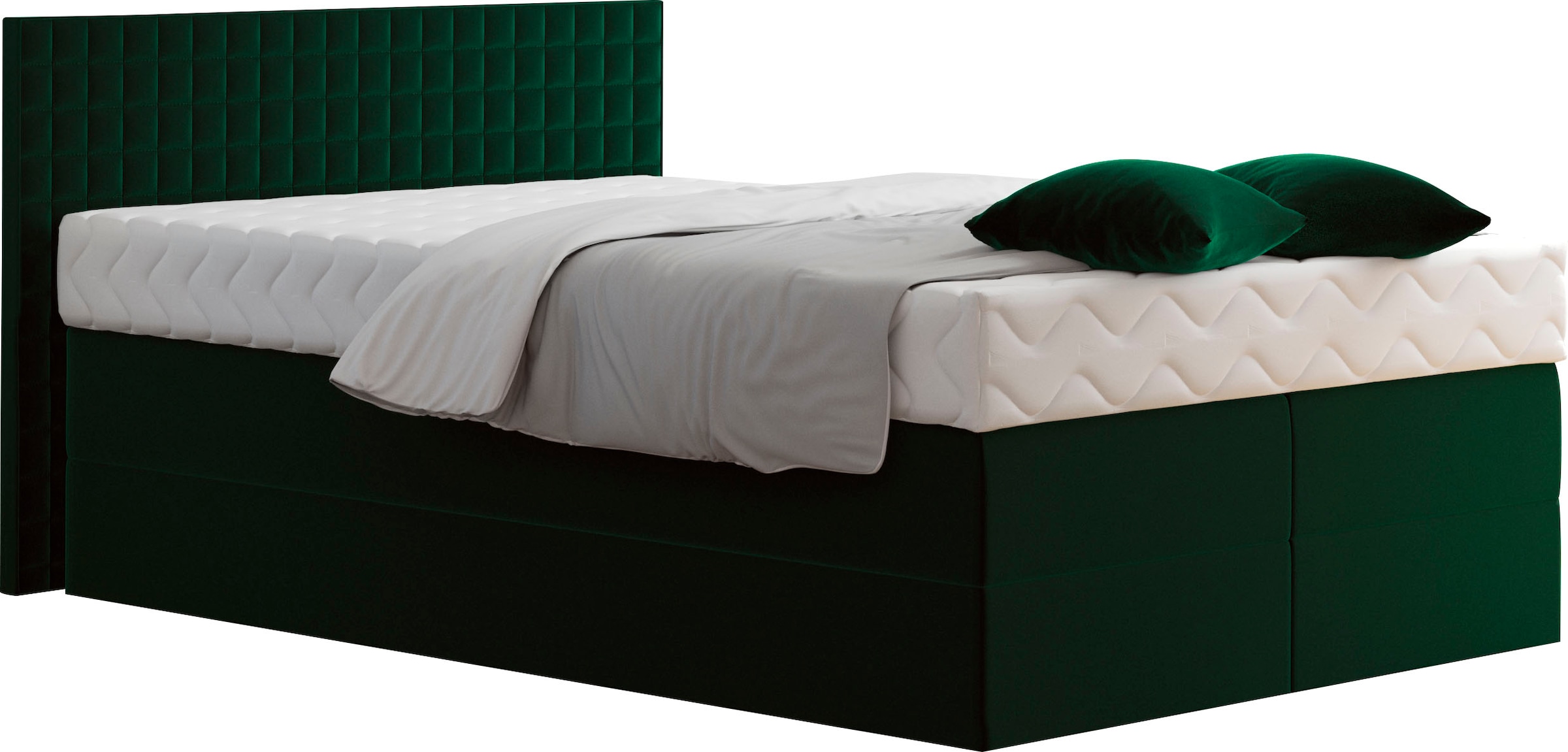 Westfalia Schlafkomfort Boxspringbett, mit Zierkissen, wahlweise mit Topper