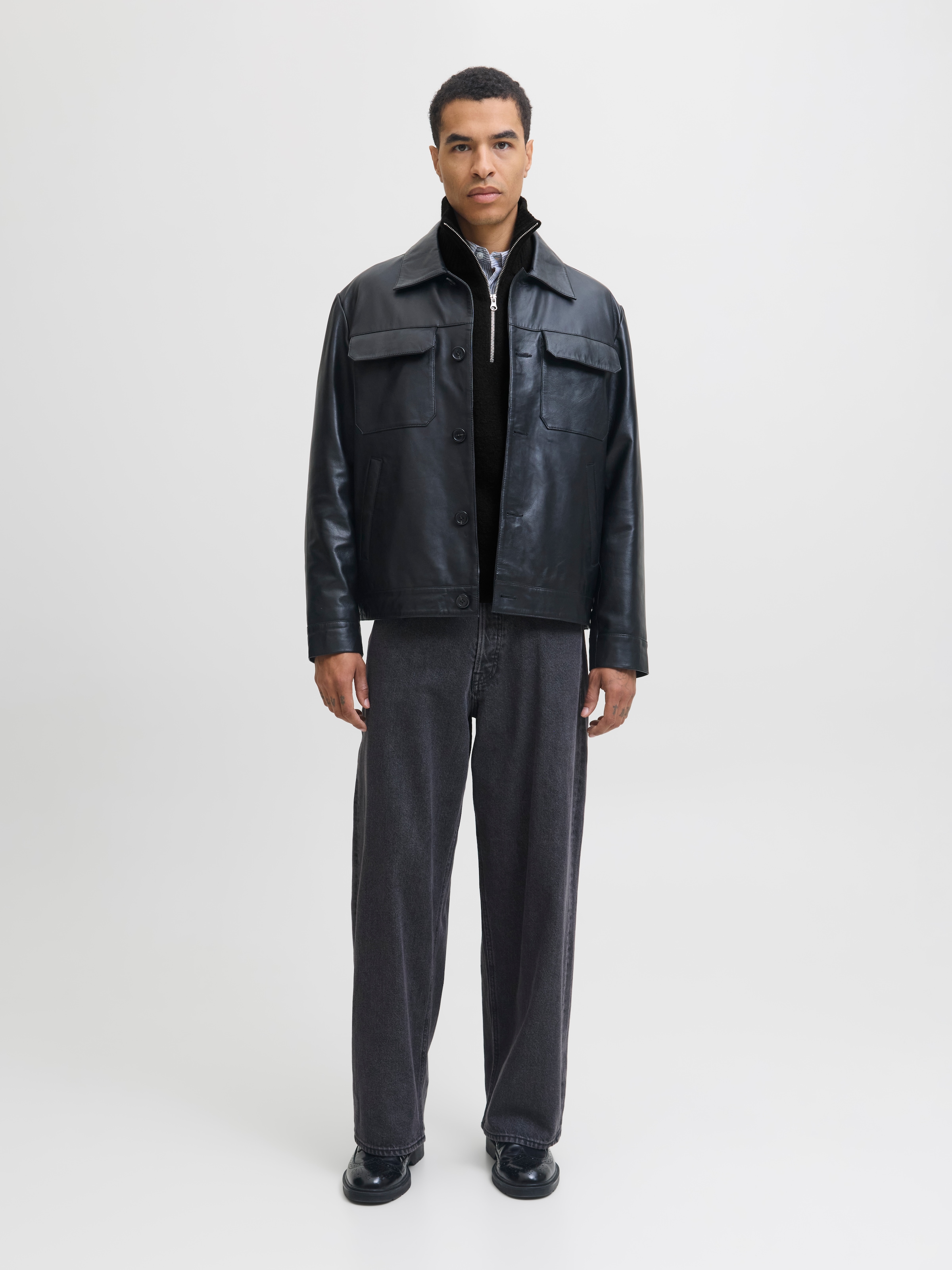 Jack & Jones Troyer »JJESOHO OLLIE KNIT HALF ZIP SN«