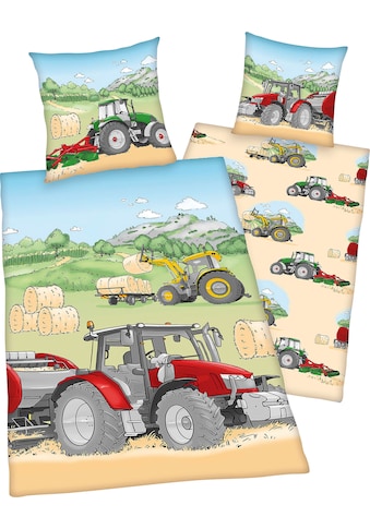 Herding Young Collection Kinderbettwäsche »Traktor«, mit tollem "Traktor" Motiv kaufen