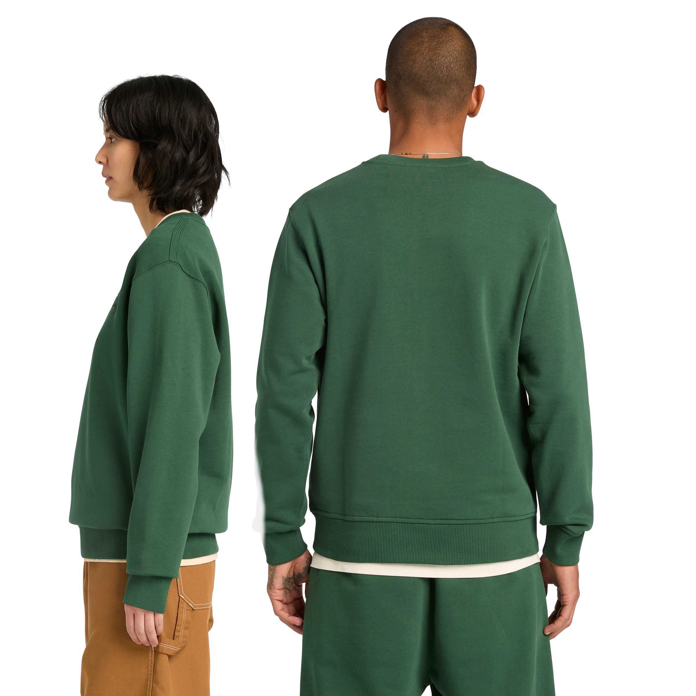 Timberland Sweatshirt »Silicon Badge (LB) Crew Neck«, Langarm-Design, für Erwachsene, aus Baumwolle, bequemer Schnitt
