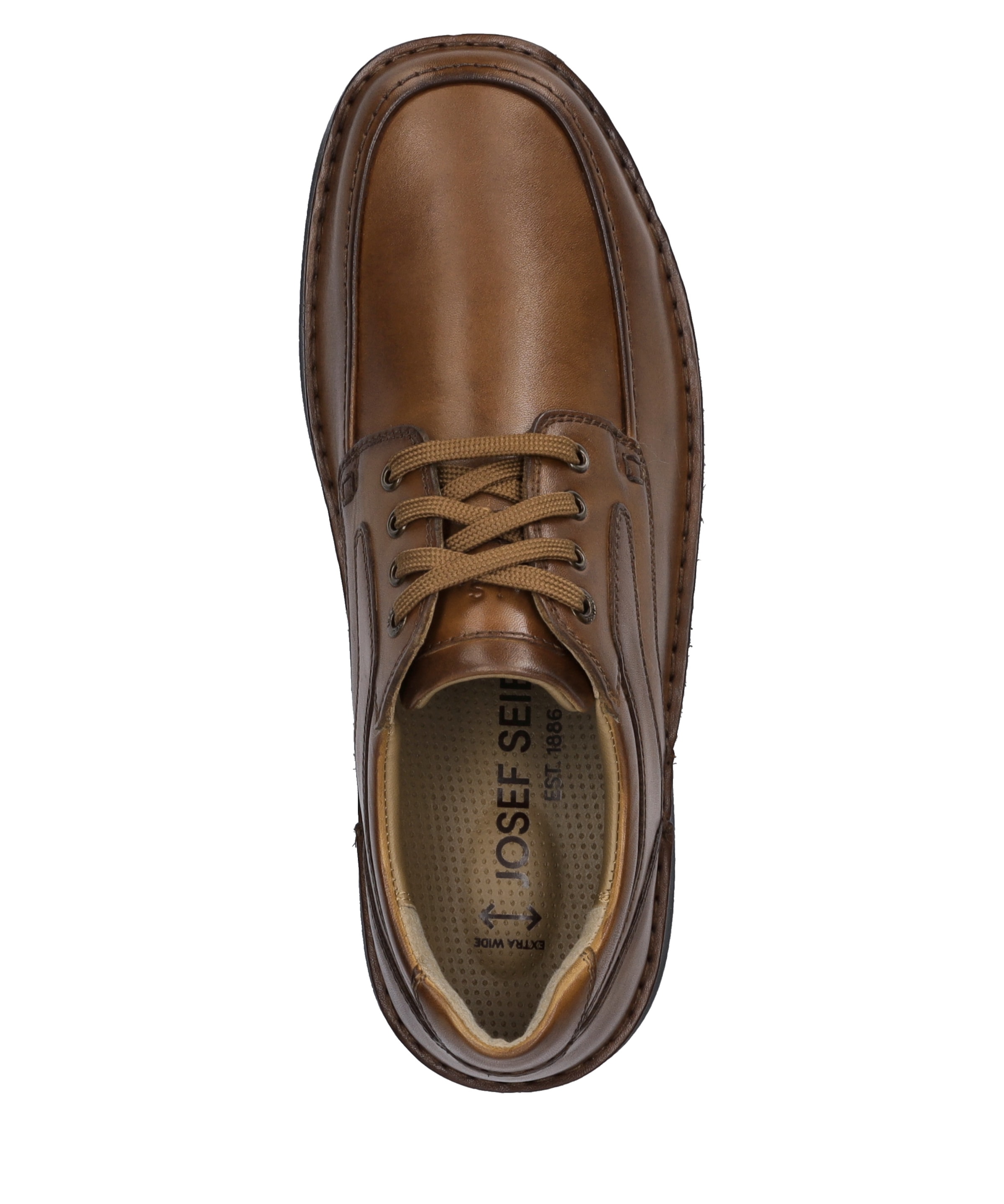 Josef Seibel Schnürschuh »New Anvers 62, cognac«