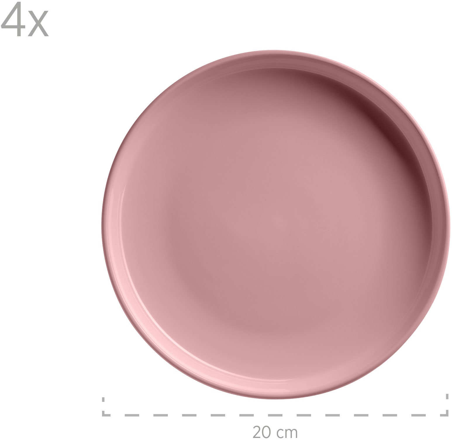 my home Kombiservice »Kosima« 16 Teile, Geschirrset für 4 Personen