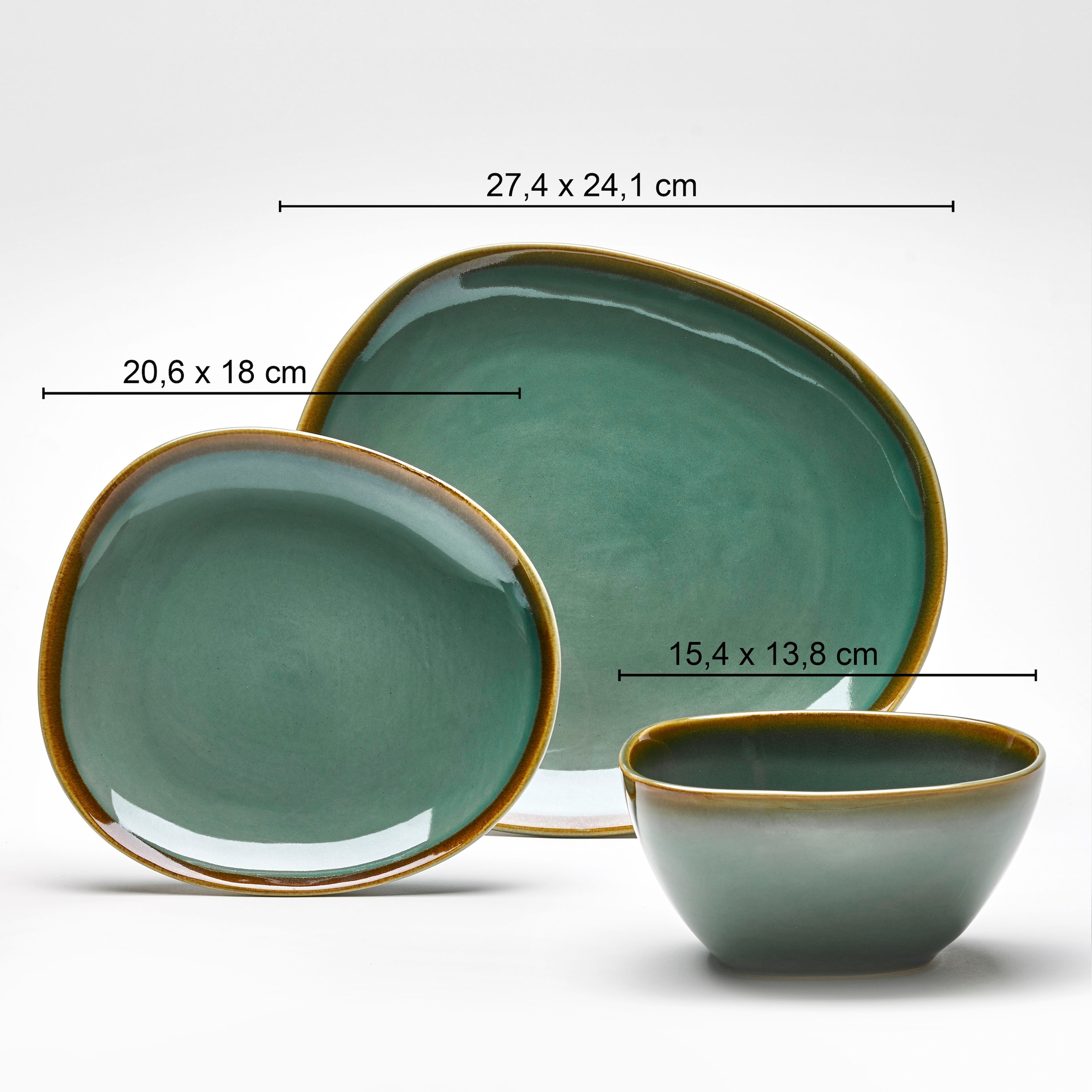 van Well Geschirr-Set »Sintra«, (Set, 8 tlg.), robust, perfekt für den täglichen Gebrauch