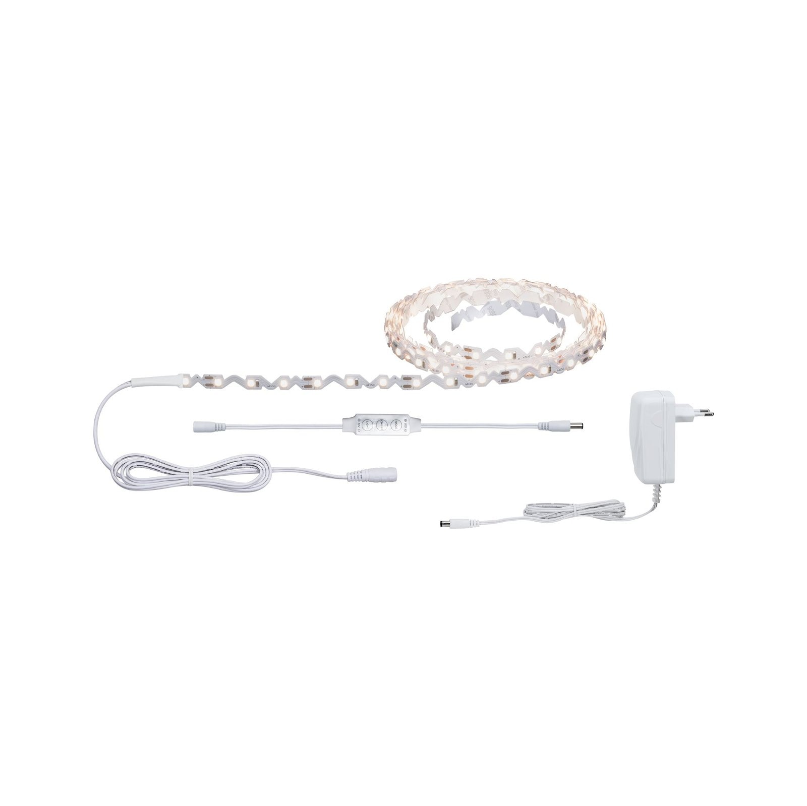 Paulmann LED-Streifen »Function FlexLED 3D Set 3m 8W 230V/24V 24VA Weiß«, 1 St.-flammig