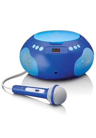 CD-Radiorecorder »SCD-620BU - Kinder CD-Player Radio Mikrofon«