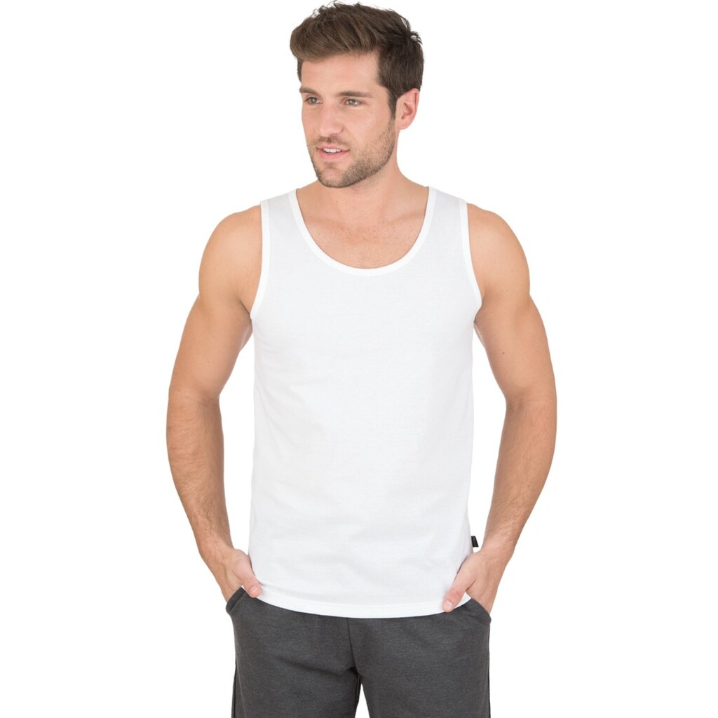 Trigema Unterhemd »TRIGEMA Trägershirt aus 100% Baumwolle«, (1 St.)
