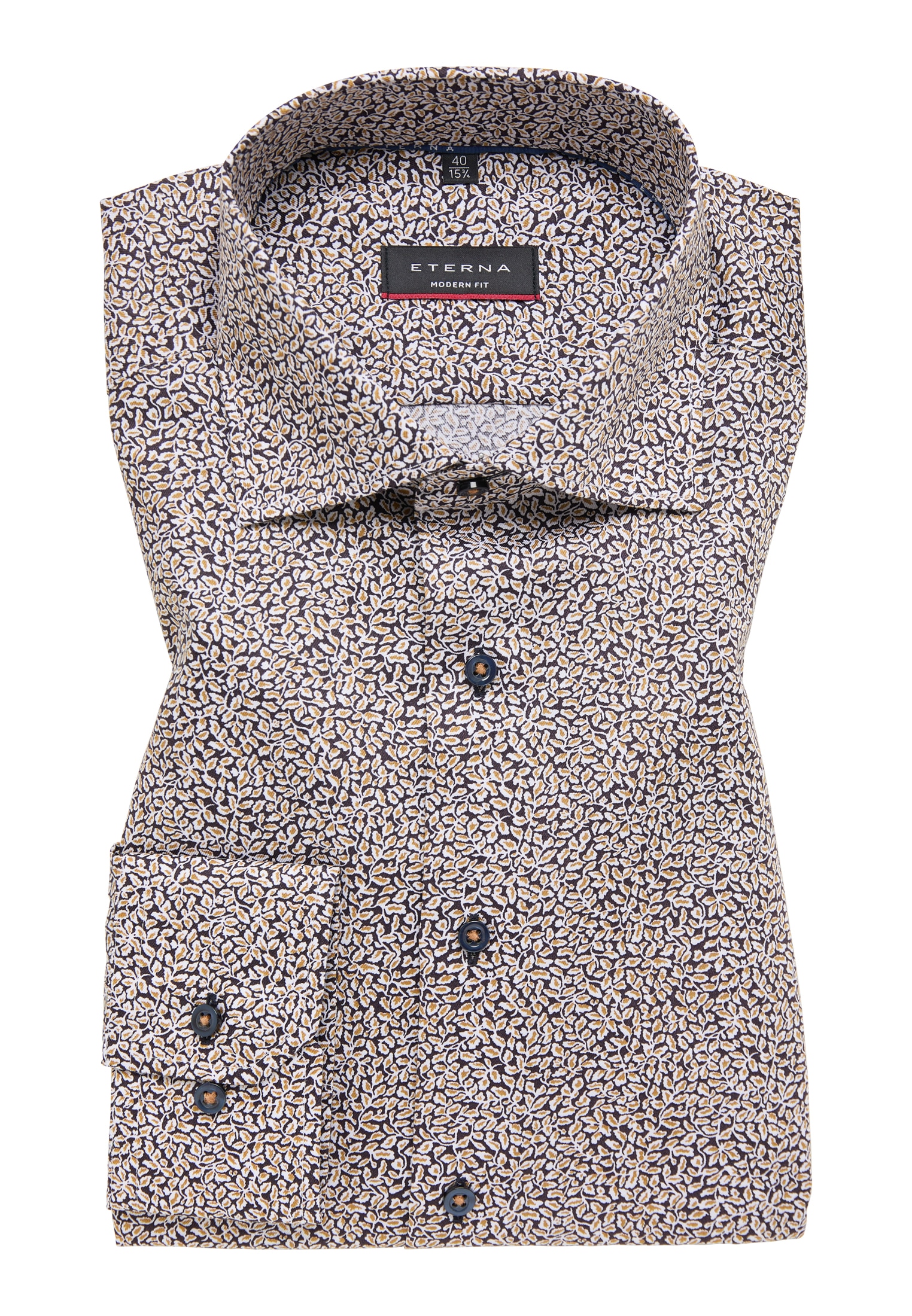 Eterna Langarmhemd »MODERN FIT« NON IRON (bügelfrei)