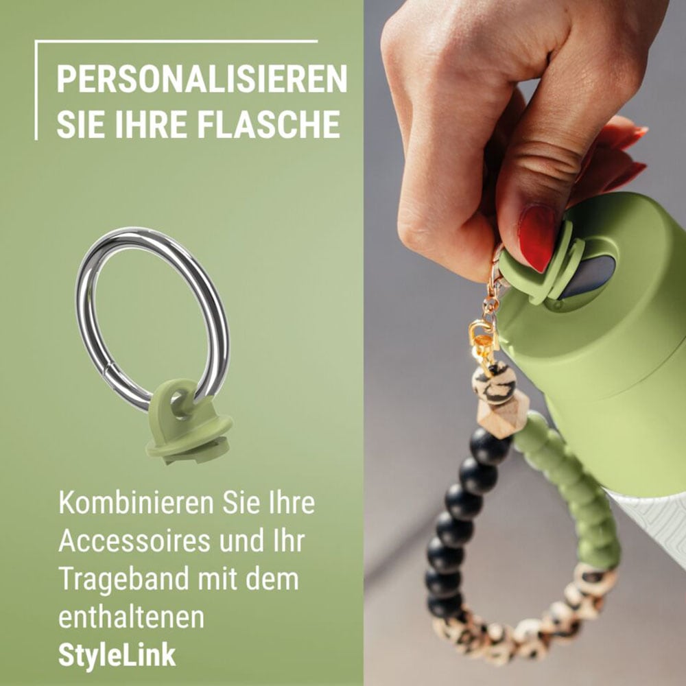 Emsa Deckel »beYou« Erweiterungs-Set, Mix-und-Match, integriertes Sieb im Verschluss
