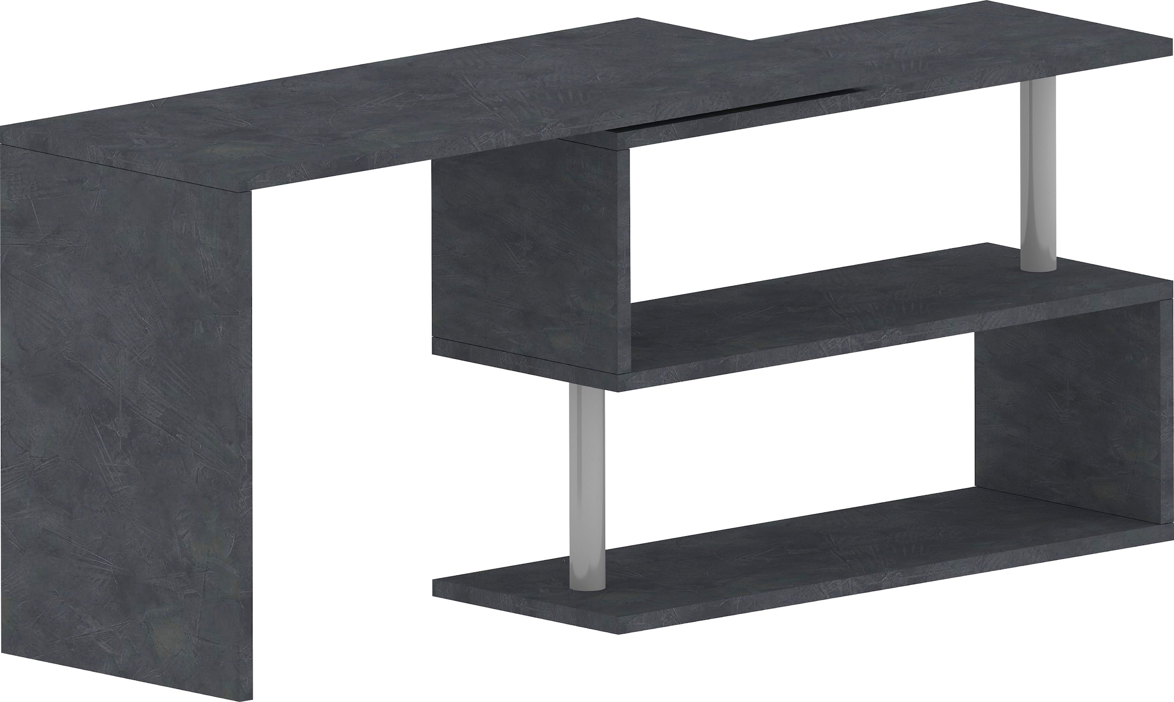 INOSIGN Schreibtisch »Volta, Made in Italy« multifunktional - als Computertisch, Eckschreibtisch oder Sideboard