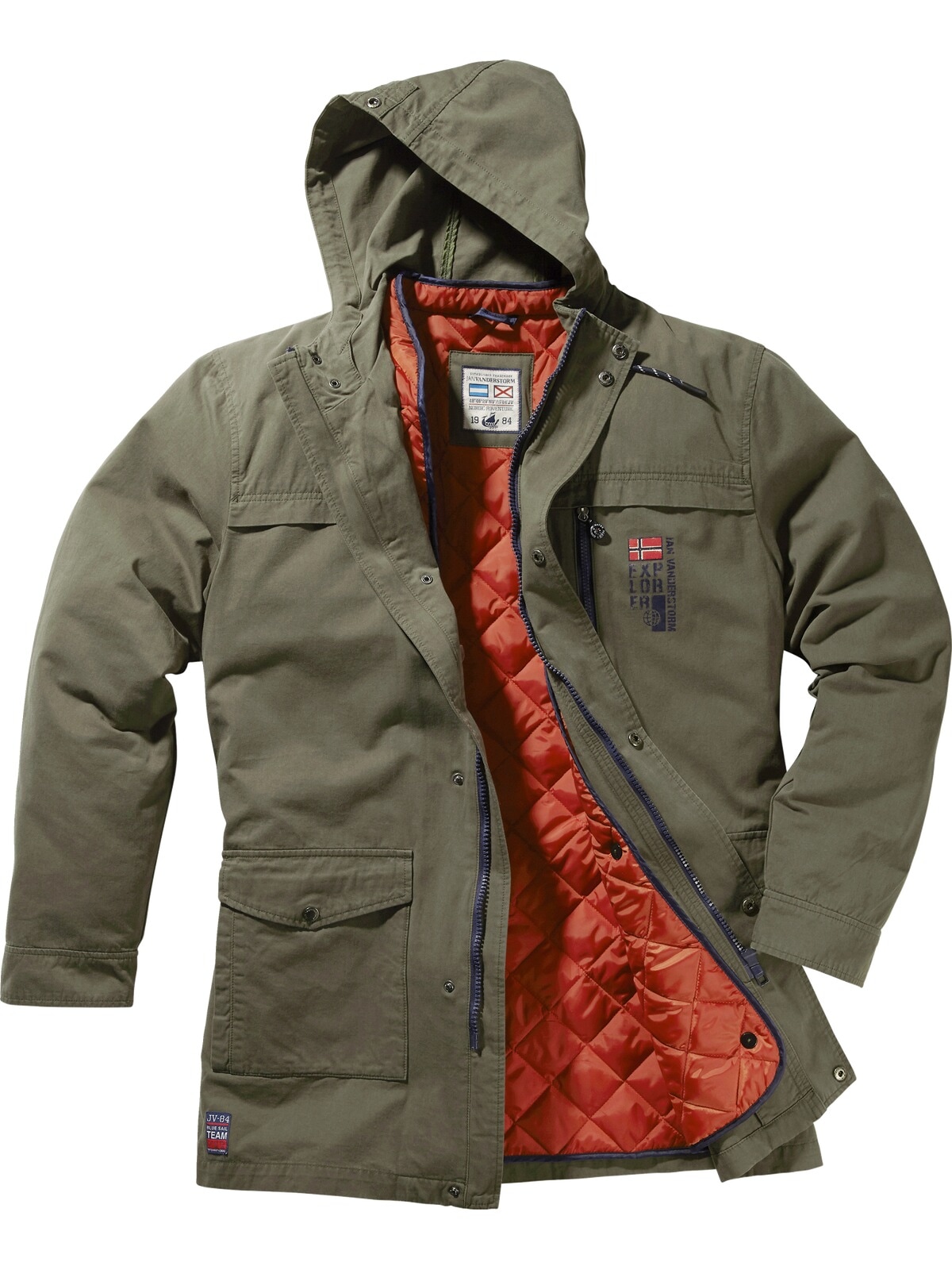 Jan Vanderstorm Parka »Jacke BORGAR«