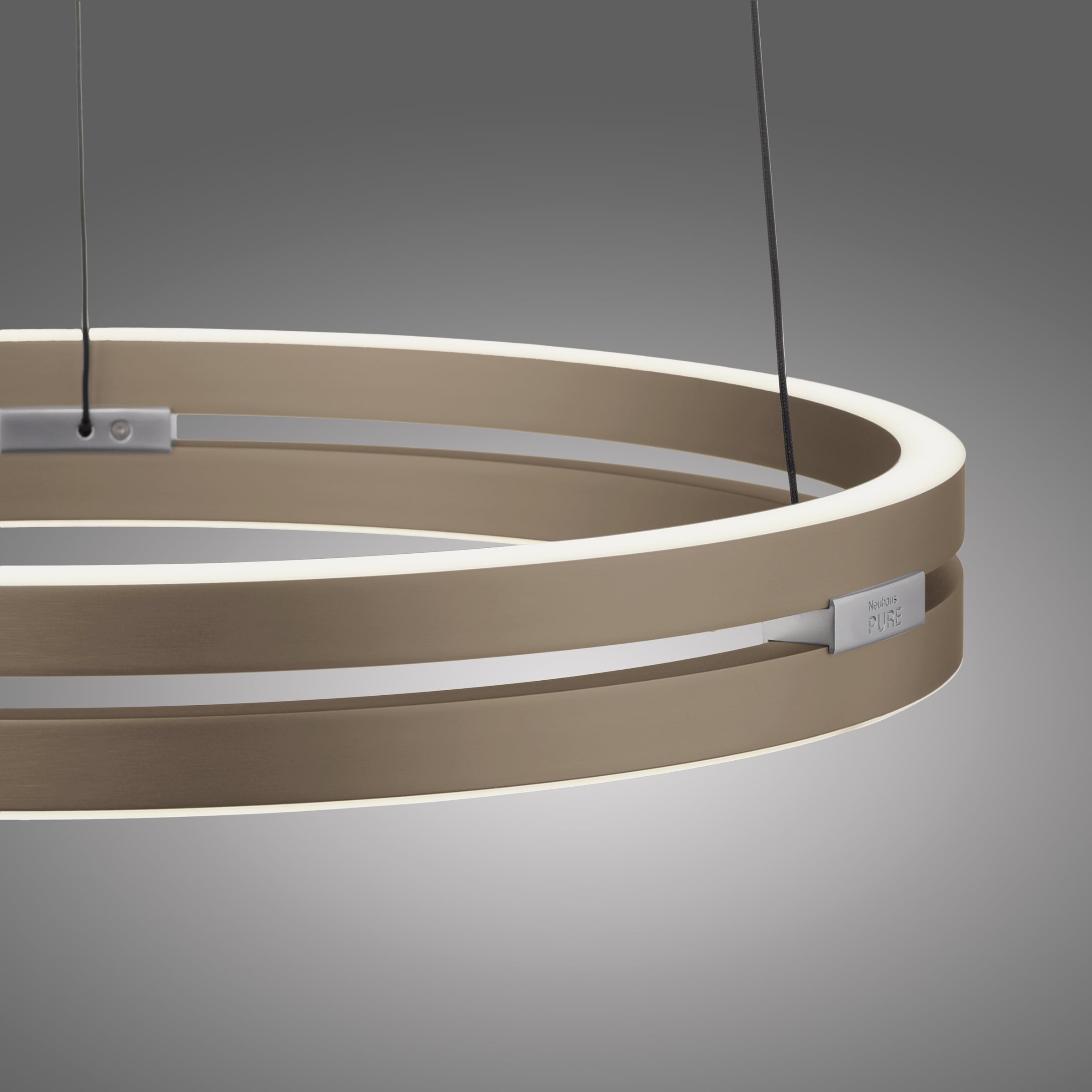 Neuhaus PURE LED Pendelleuchte »PURE E-Loop« LED-Board 1 Stk. warmweiß - kaltweiß e-LIFT® Funktion, CCT, dimmbar über Fernbedienung
